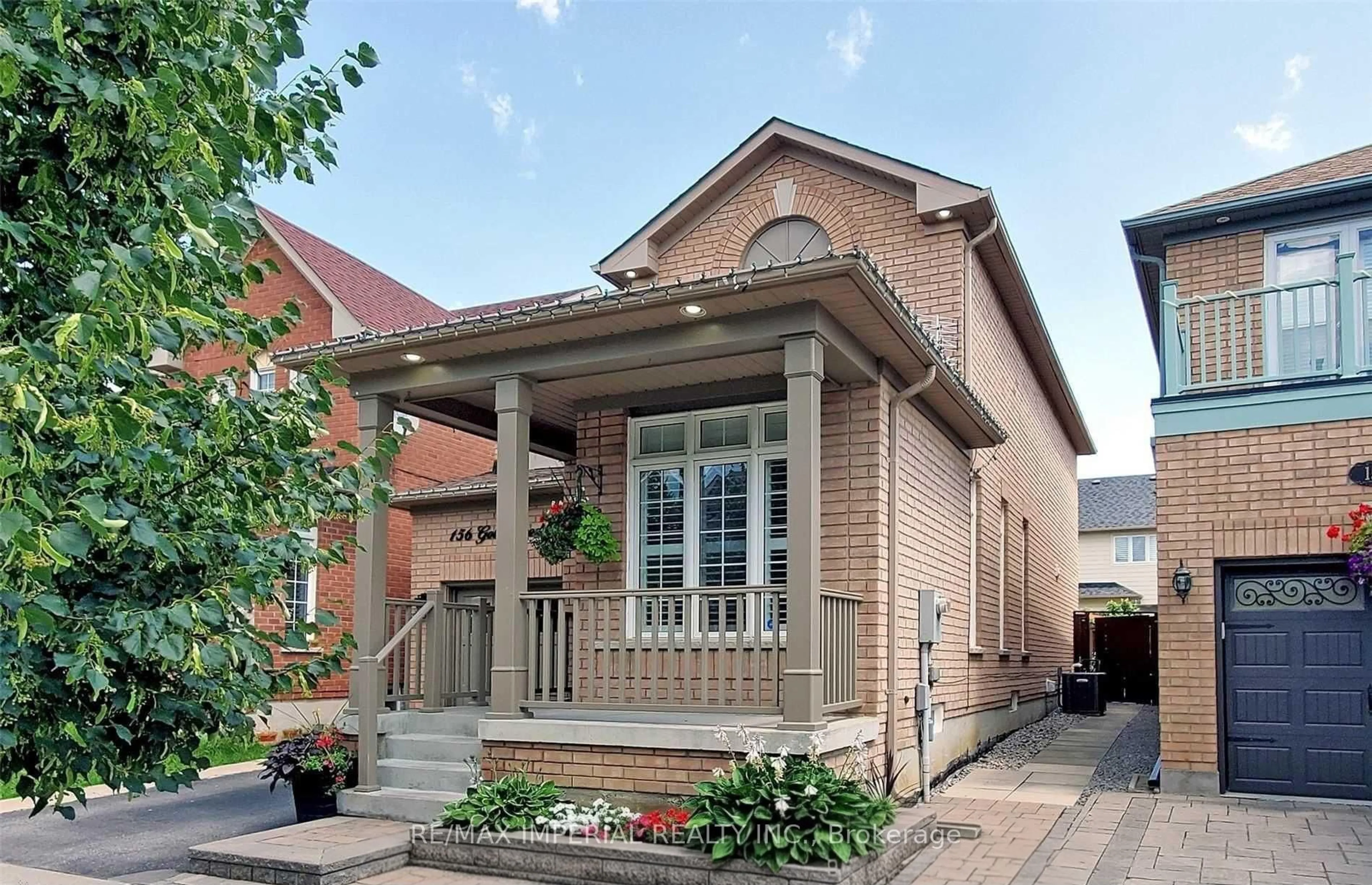 Home with brick exterior material, street for 156 Goldenwood Cres, Markham Ontario L6E 1L8