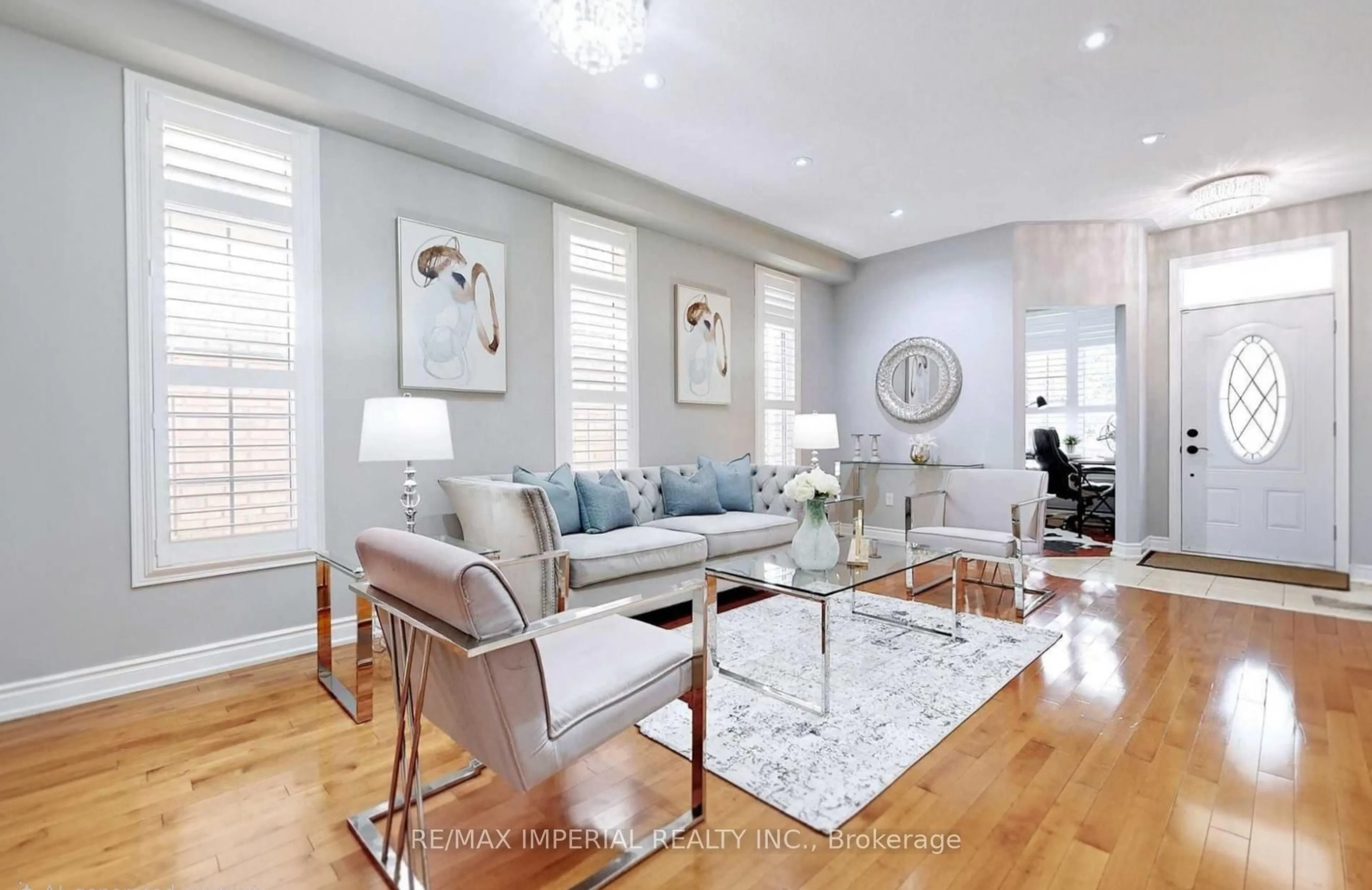Living room with furniture, unknown for 156 Goldenwood Cres, Markham Ontario L6E 1L8