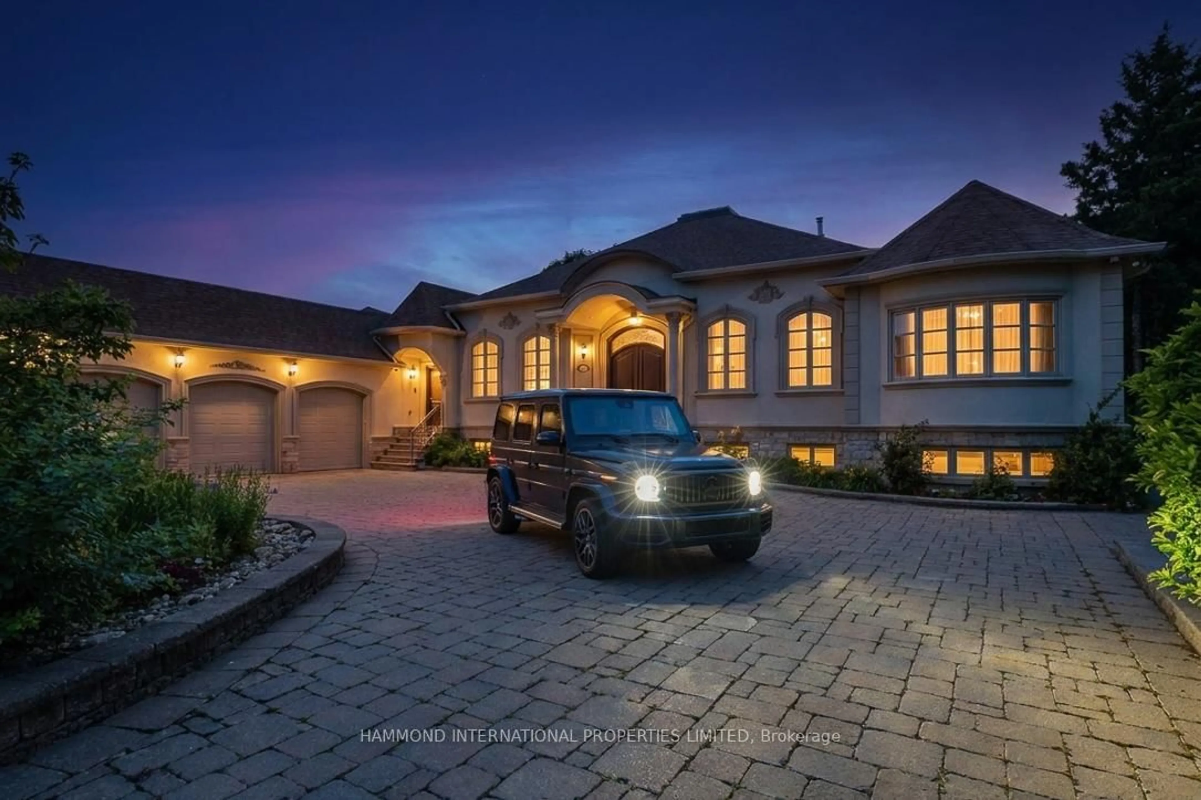 Home with brick exterior material, street for 12 Denham Dr, Richmond Hill Ontario L4C 6J1