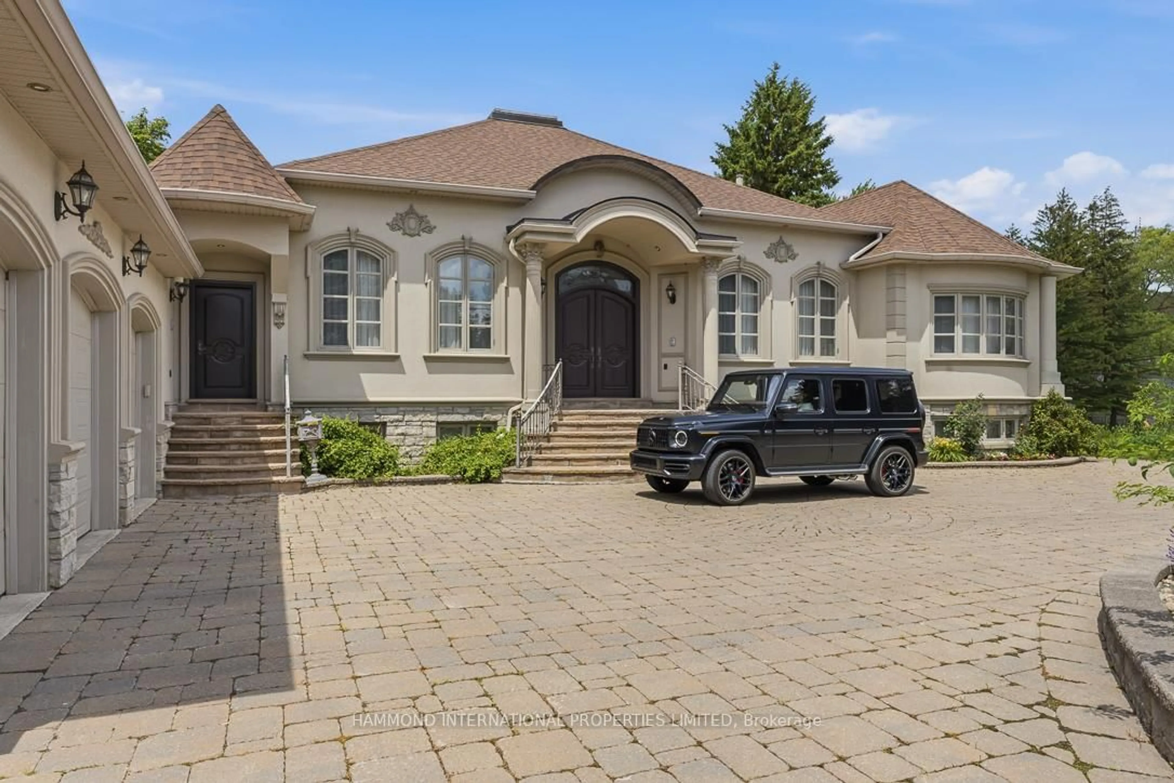 Home with brick exterior material, street for 12 Denham Dr, Richmond Hill Ontario L4C 6J1