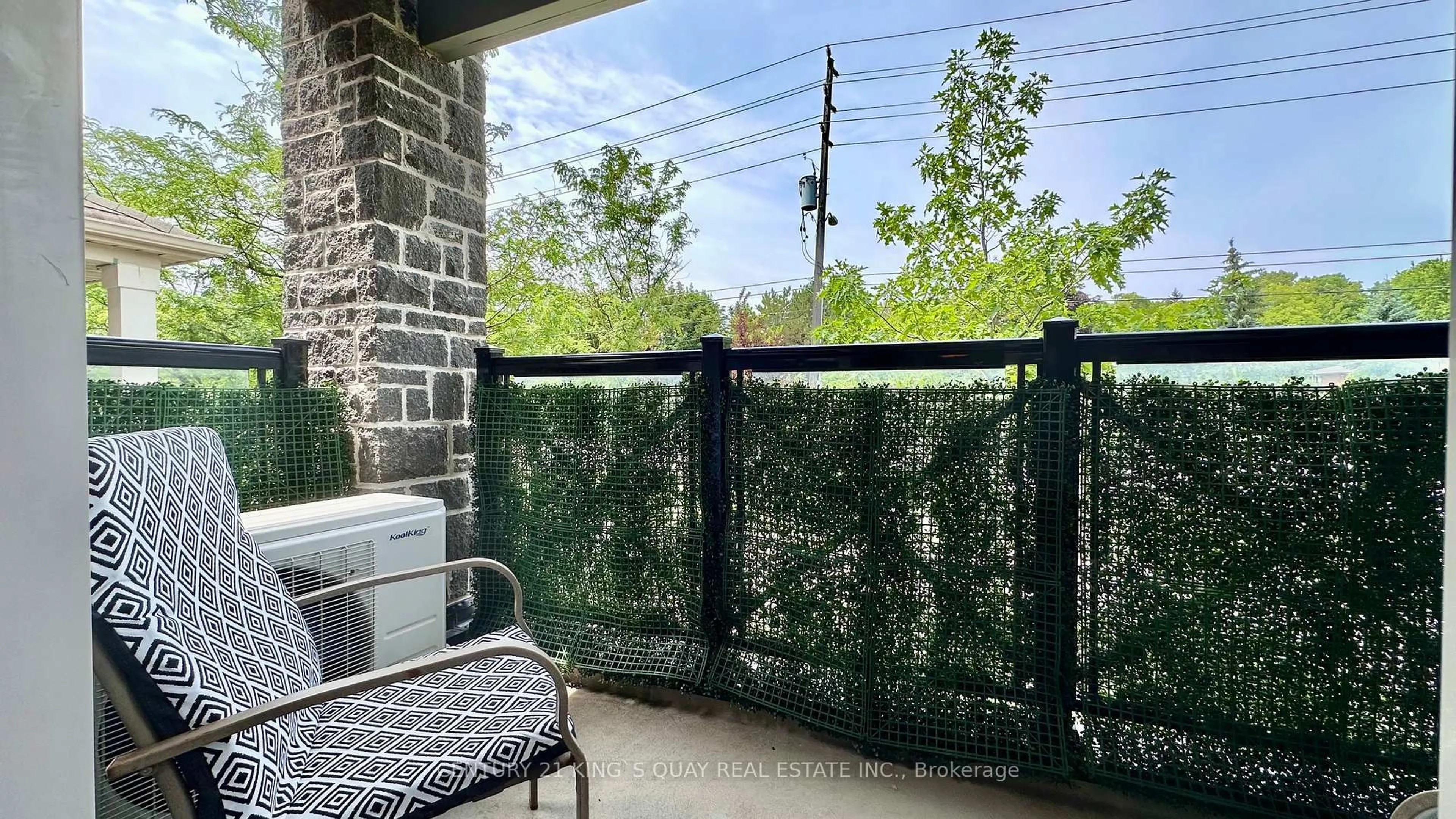 Patio, water/lake/river/ocean view for 2 Dunsheath Way #102, Markham Ontario L6B 1N3