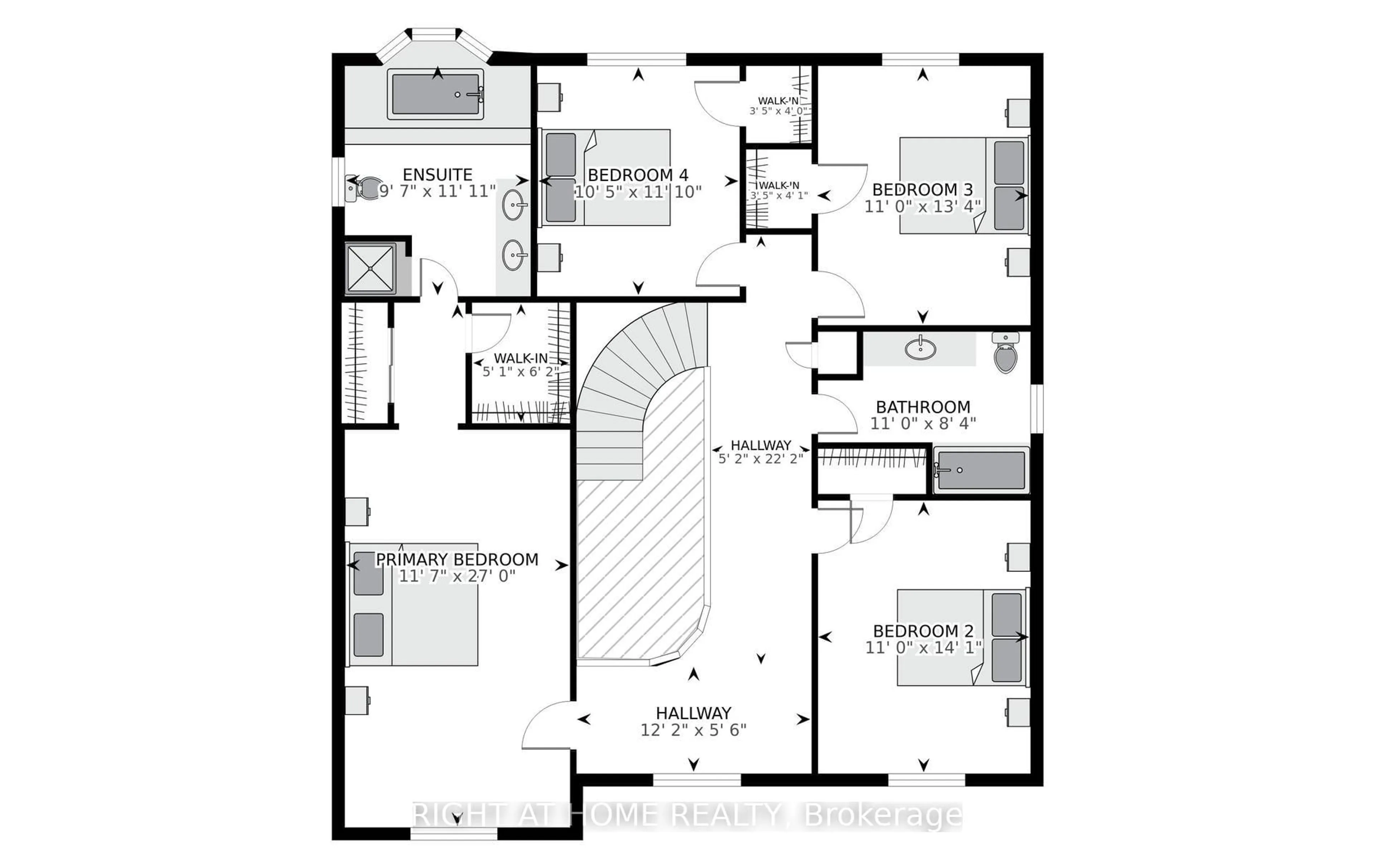 Floor plan for 19 Western Skies Crt, Vaughan Ontario L4L 8B6