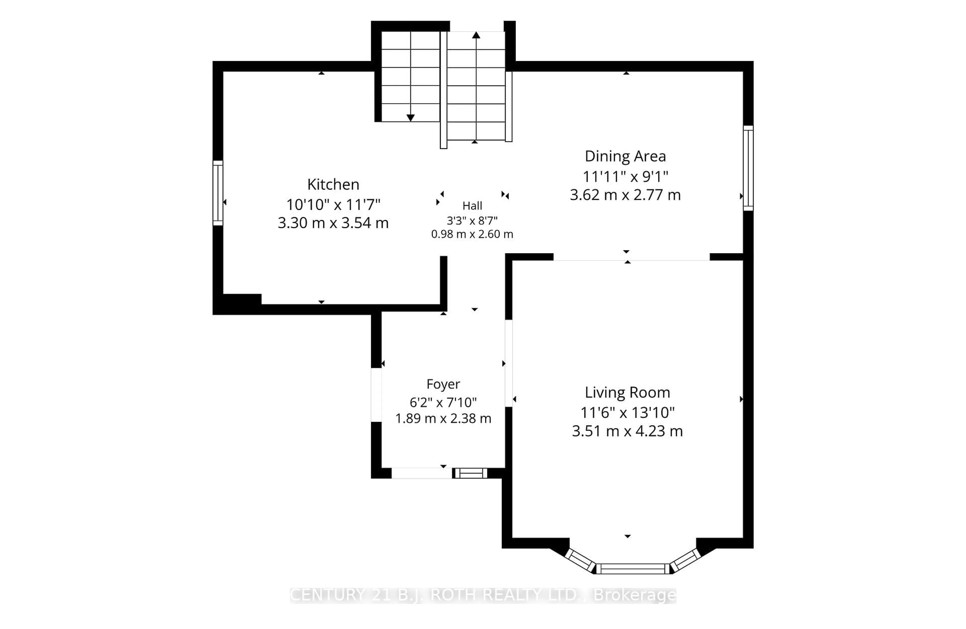 Floor plan for 31 Kingston Rd, Newmarket Ontario L3Y 5W5