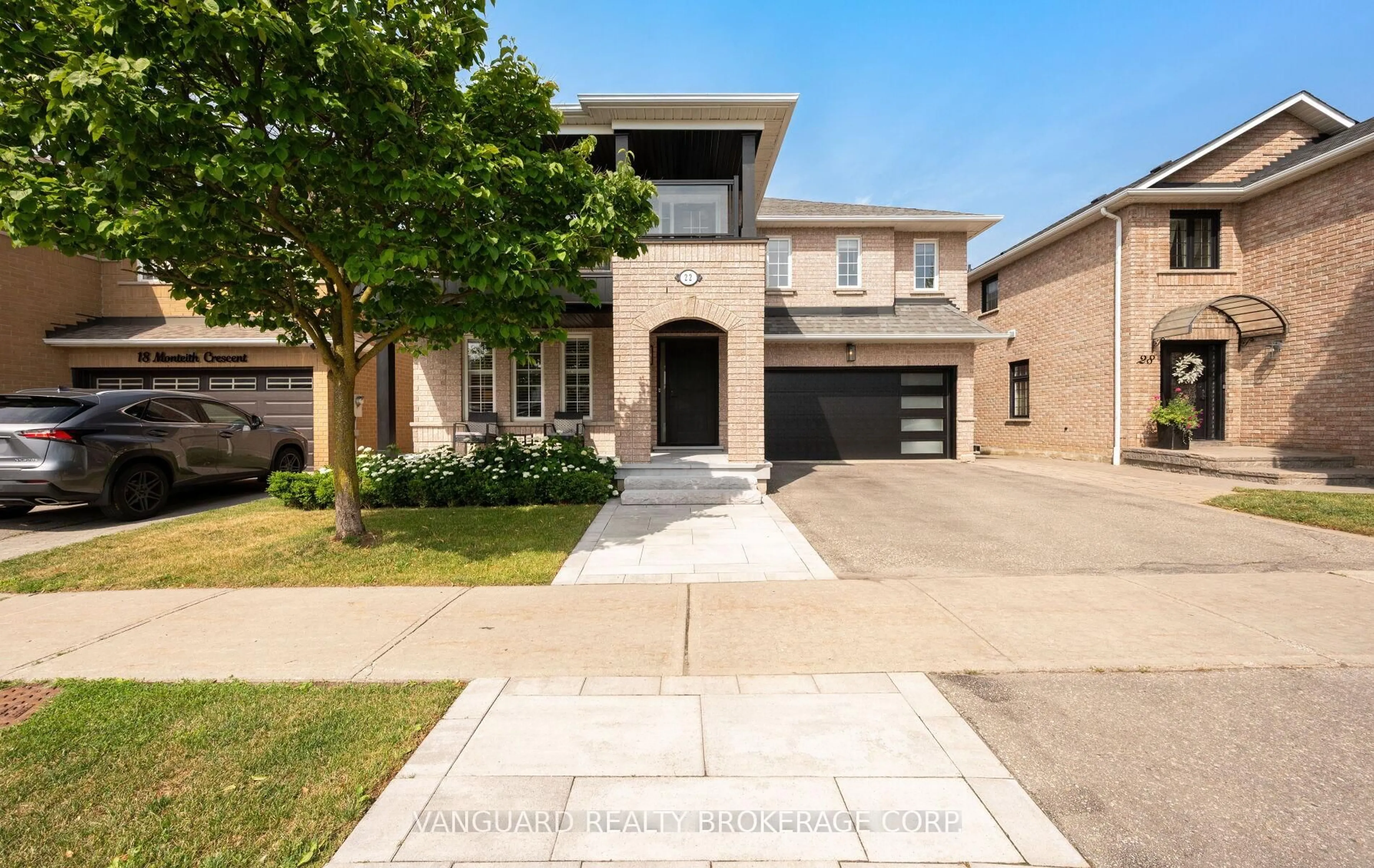 Home with brick exterior material, street for 22 Monteith Cres, Vaughan Ontario L6A 3M7