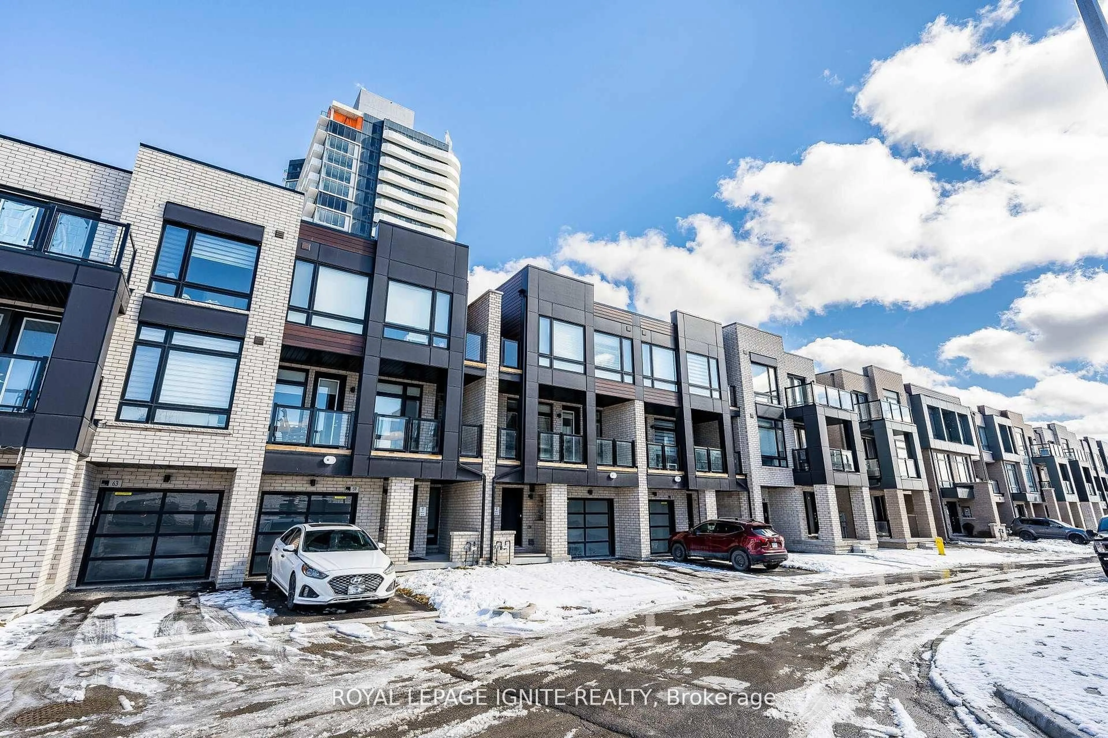 A pic from outside/outdoor area/front of a property/back of a property/a pic from drone, unknown for 55 Chiffon St, Vaughan Ontario L4L 0M6