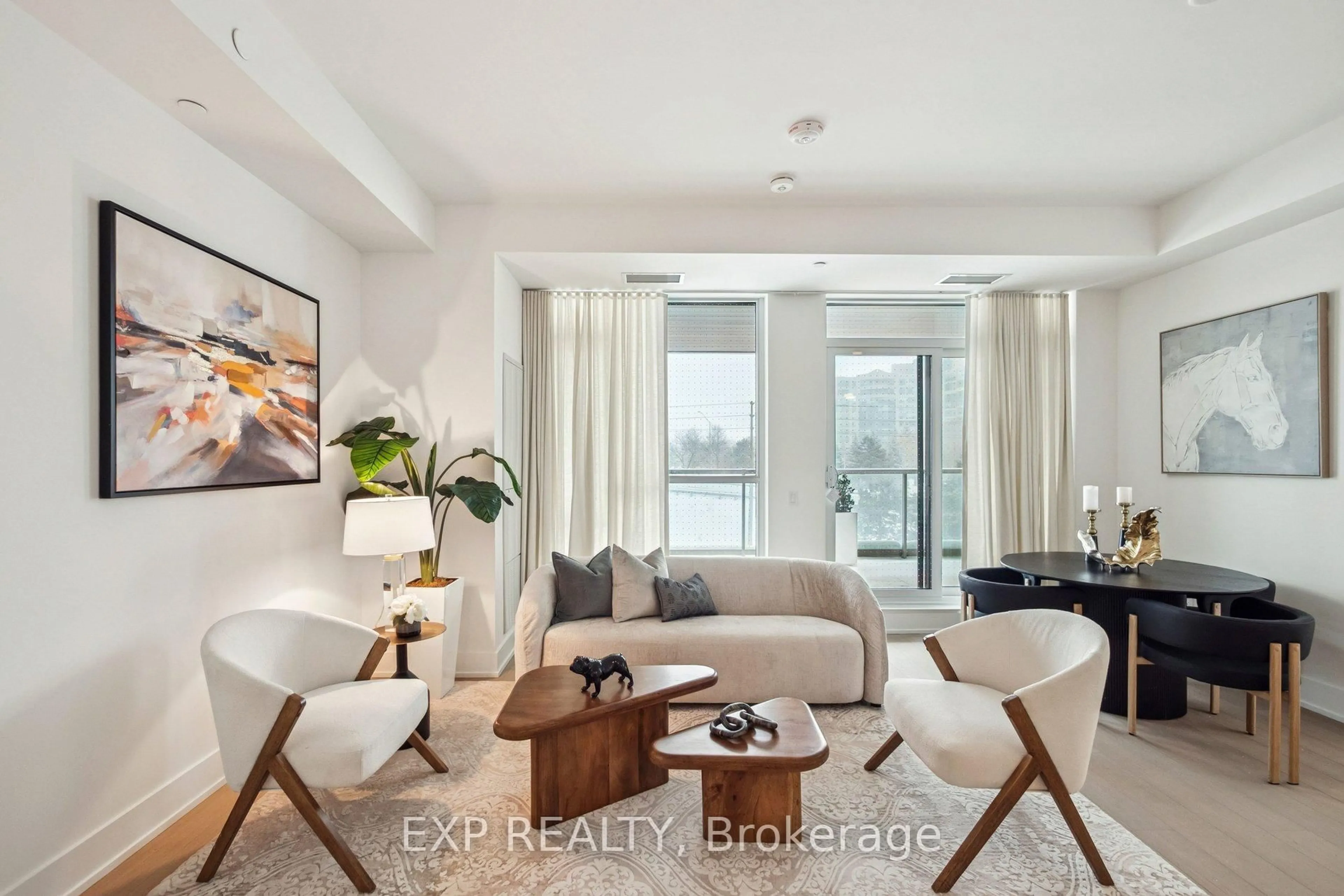 Living room with furniture, unknown for 399 Royal Orchard Blvd #315, Markham Ontario L3T 0H3