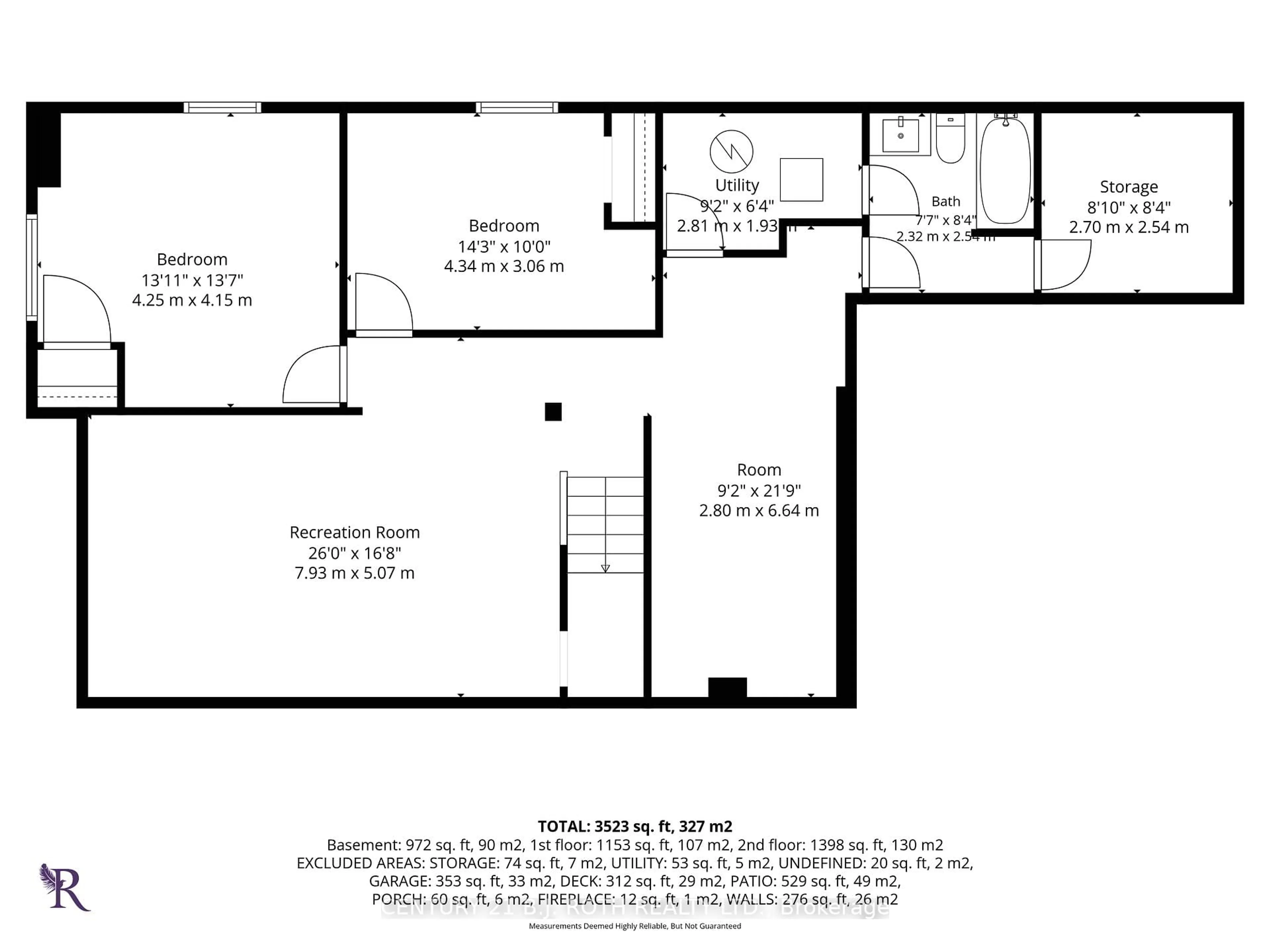 Floor plan for 2048 Allison St, Innisfil Ontario L9S 0K8