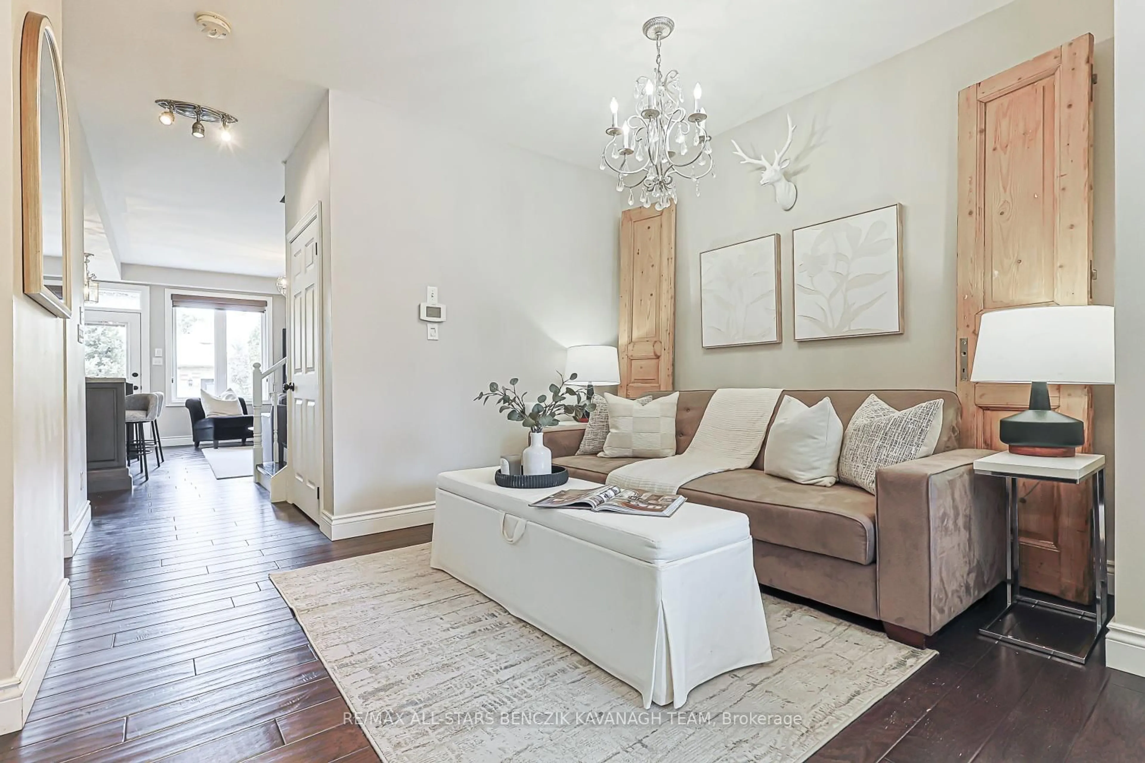 Living room with furniture, unknown for 31 Queen's Plate Dr, Markham Ontario L6C 2A9