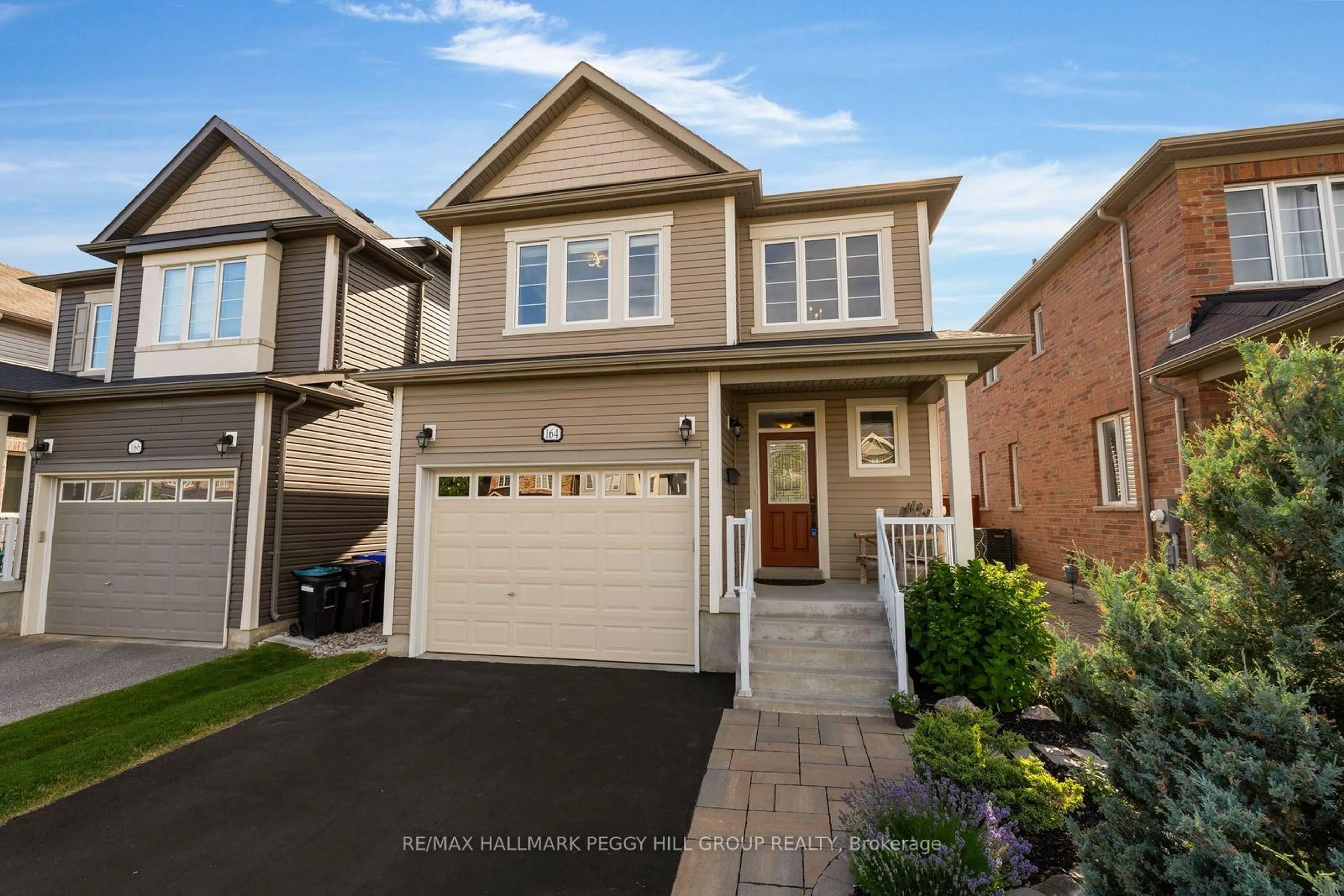 Home with brick exterior material, street for 164 Wagner Cres, Essa Ontario L3W 0R7