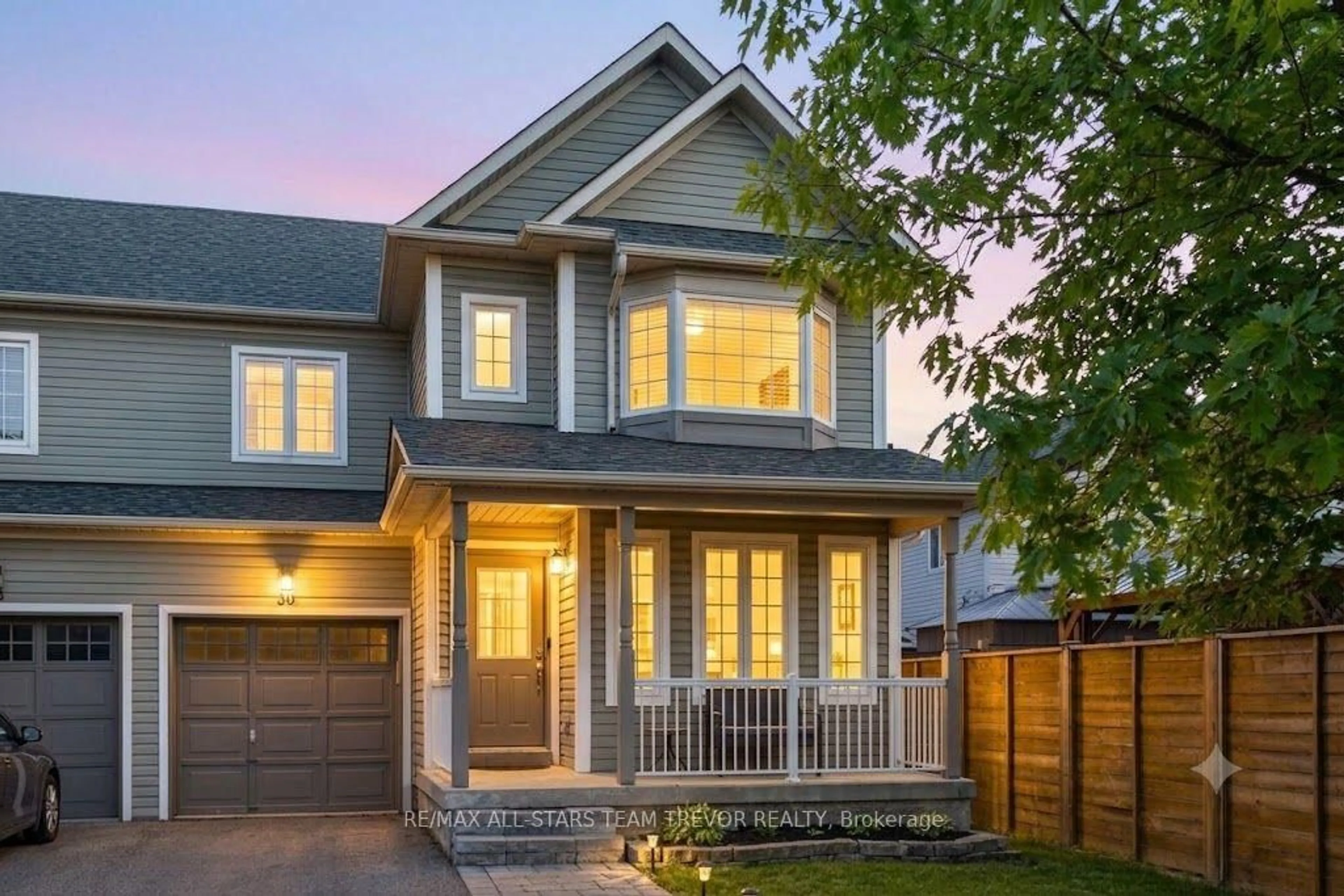 Home with brick exterior material, street for 30 Laurendale Ave, Georgina Ontario L4P 4A8