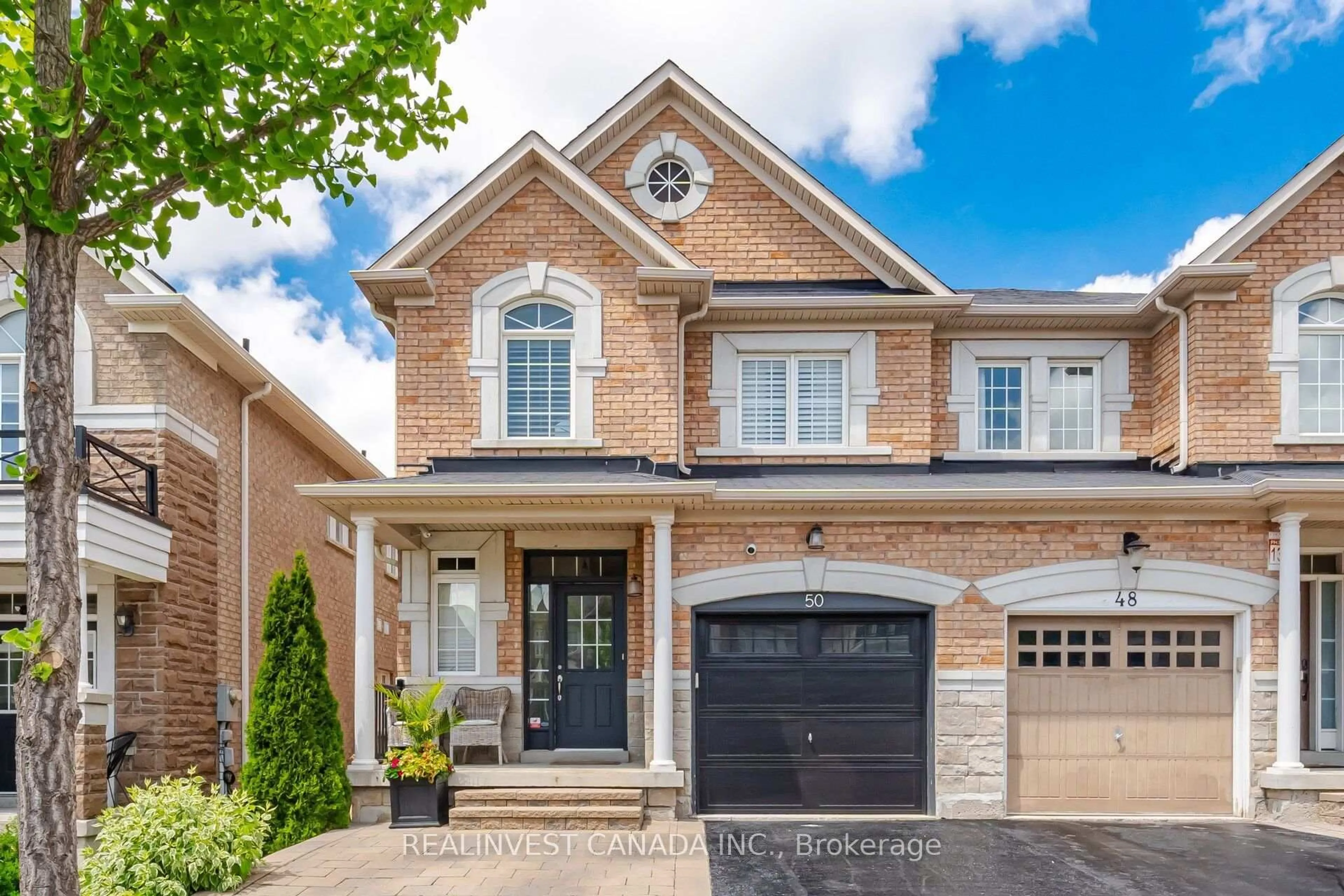 Home with brick exterior material, street for 50 Lauderdale Dr, Vaughan Ontario L6A 4G7