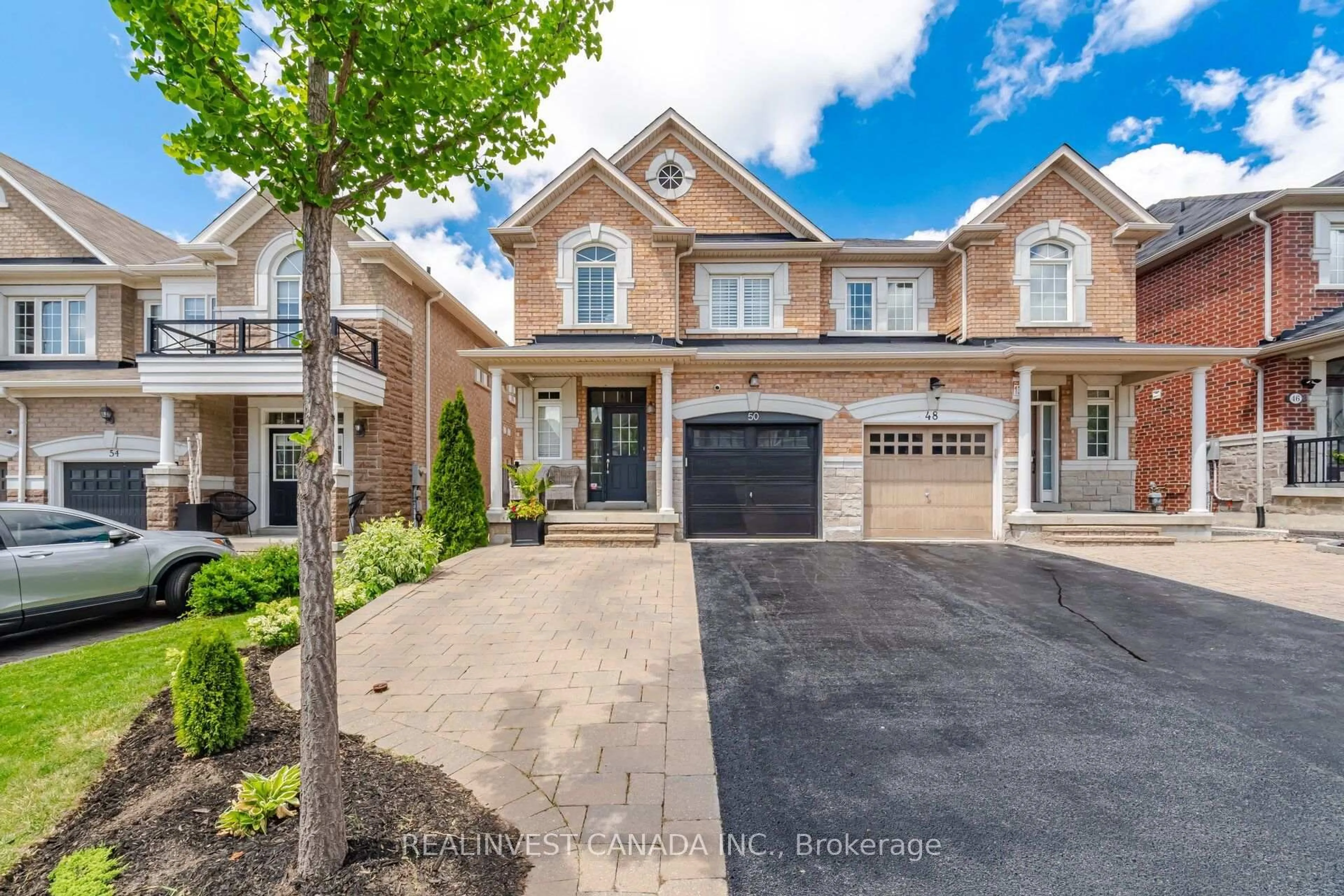 Home with brick exterior material, street for 50 Lauderdale Dr, Vaughan Ontario L6A 4G7