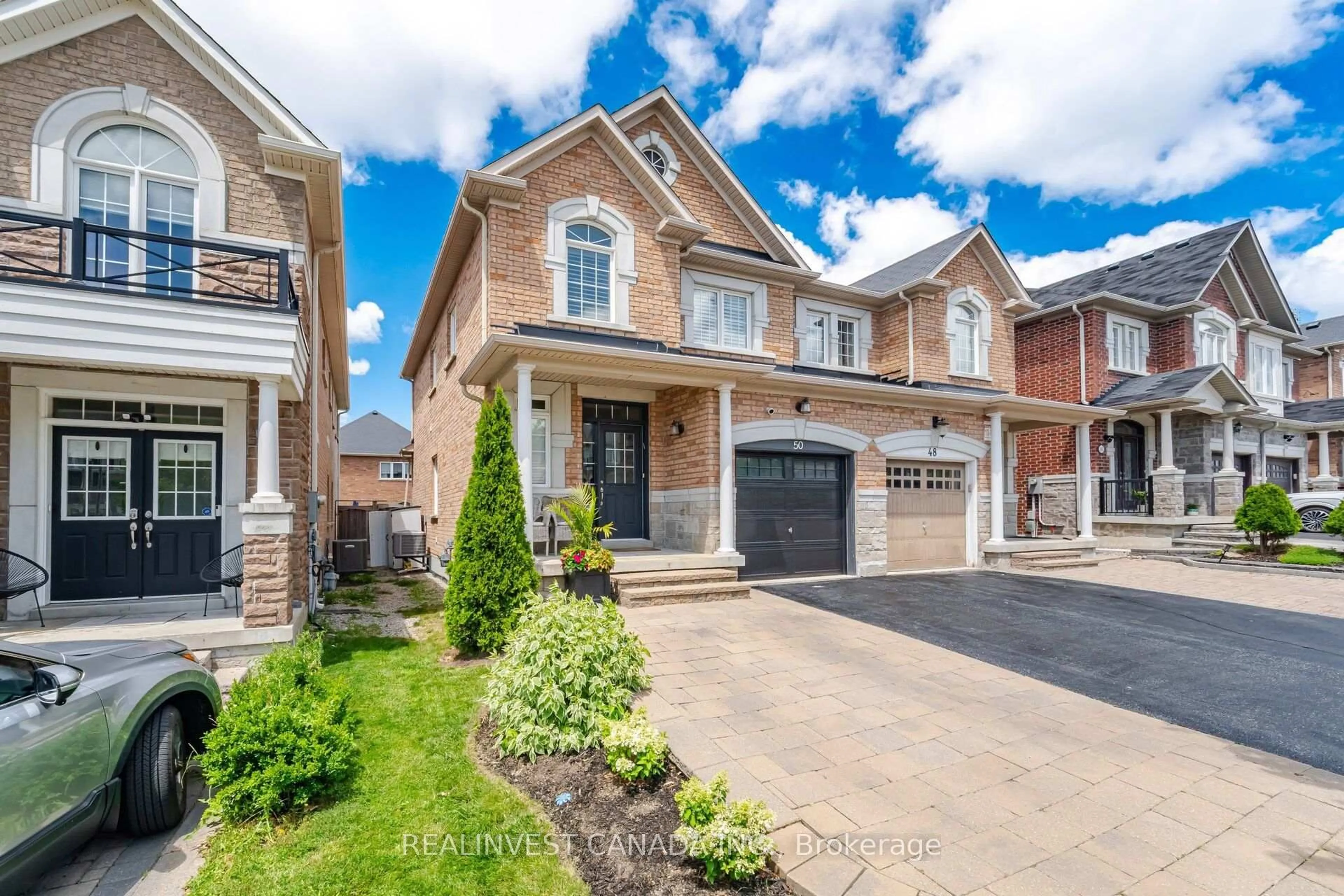 Home with brick exterior material, street for 50 Lauderdale Dr, Vaughan Ontario L6A 4G7