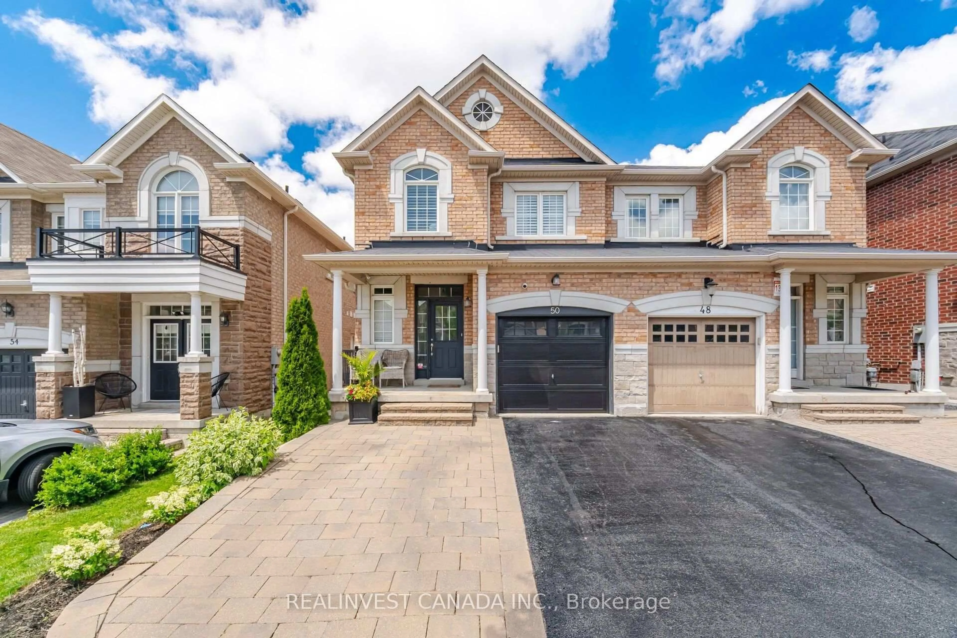 Home with brick exterior material, street for 50 Lauderdale Dr, Vaughan Ontario L6A 4G7