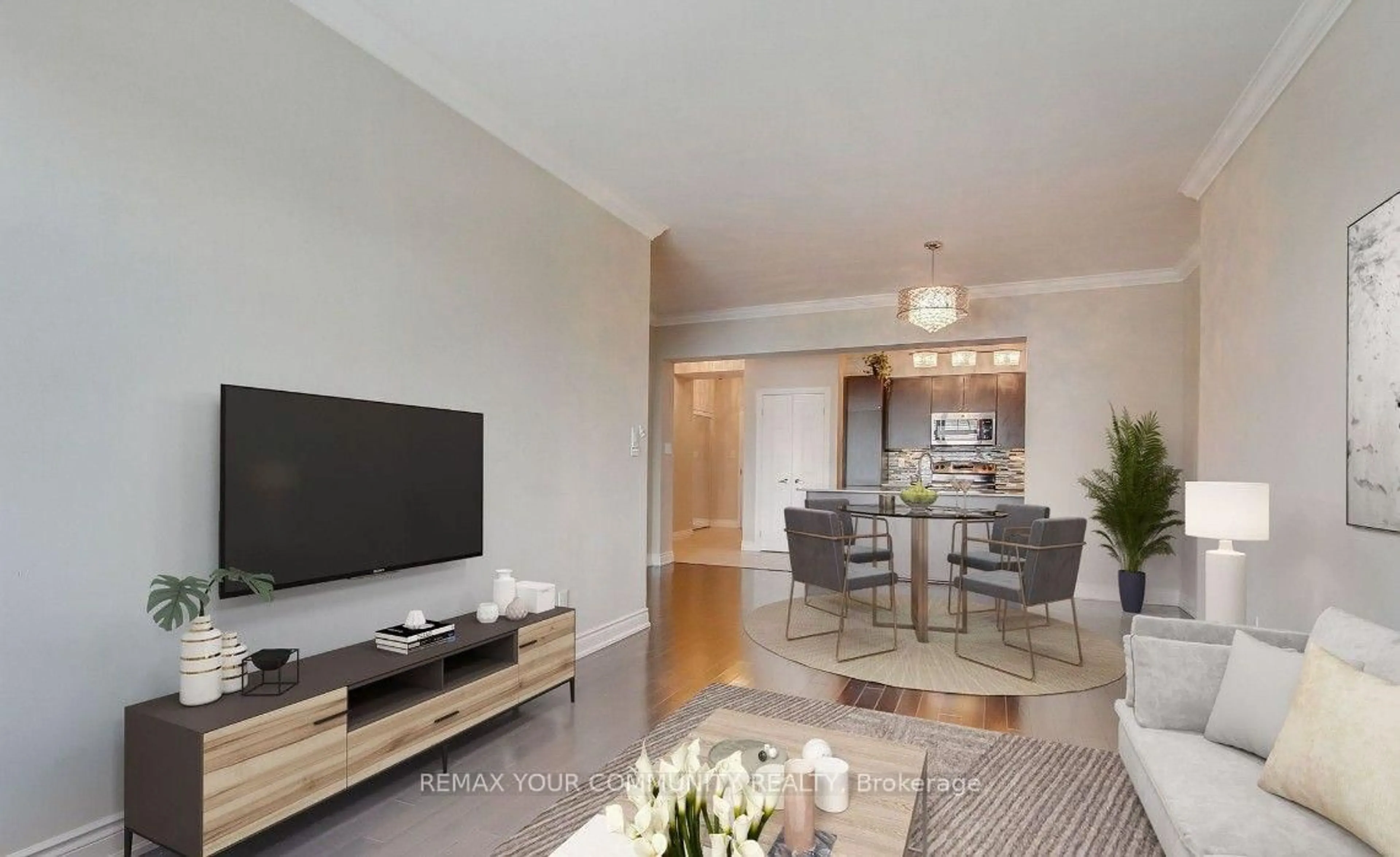 Living room with furniture, unknown for 10211 Keele St #211, Vaughan Ontario L6A 4R7