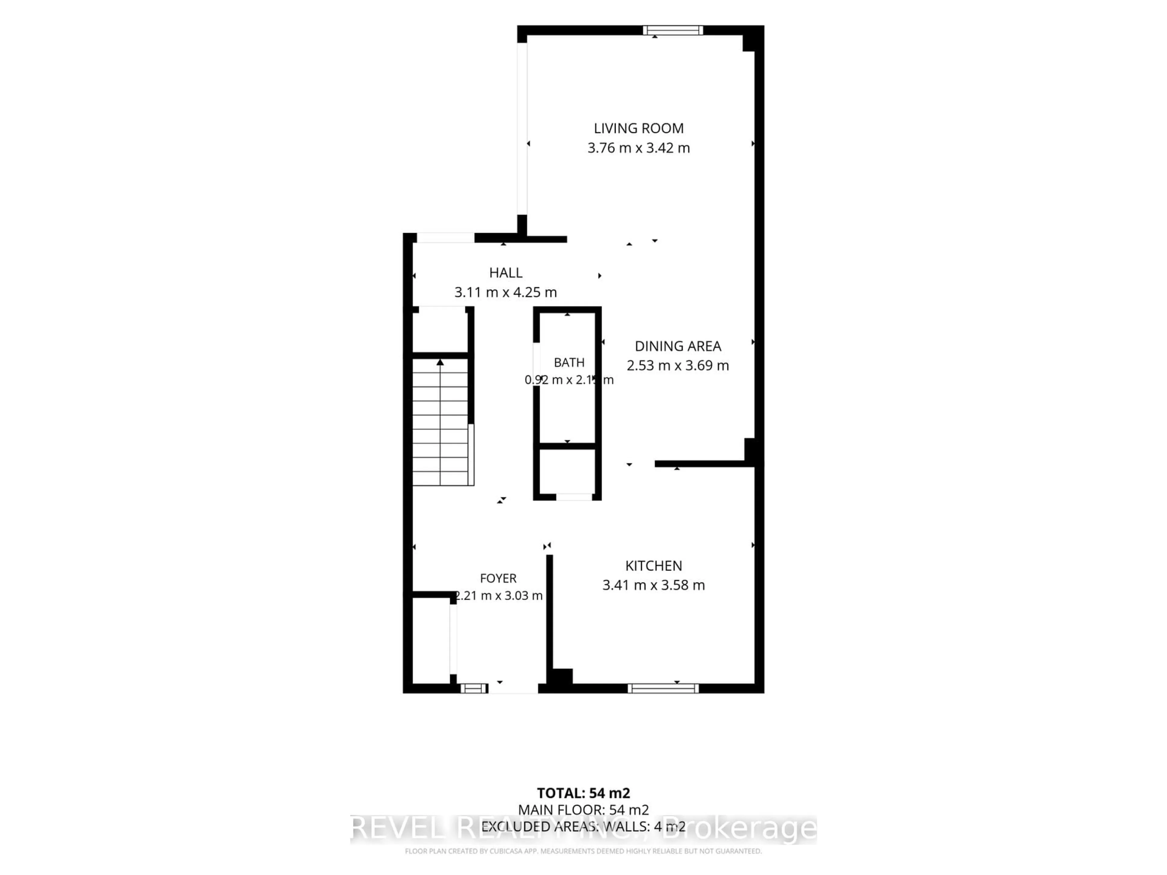 Floor plan for 26 Parkland Crt, Aurora Ontario L4G 3M6