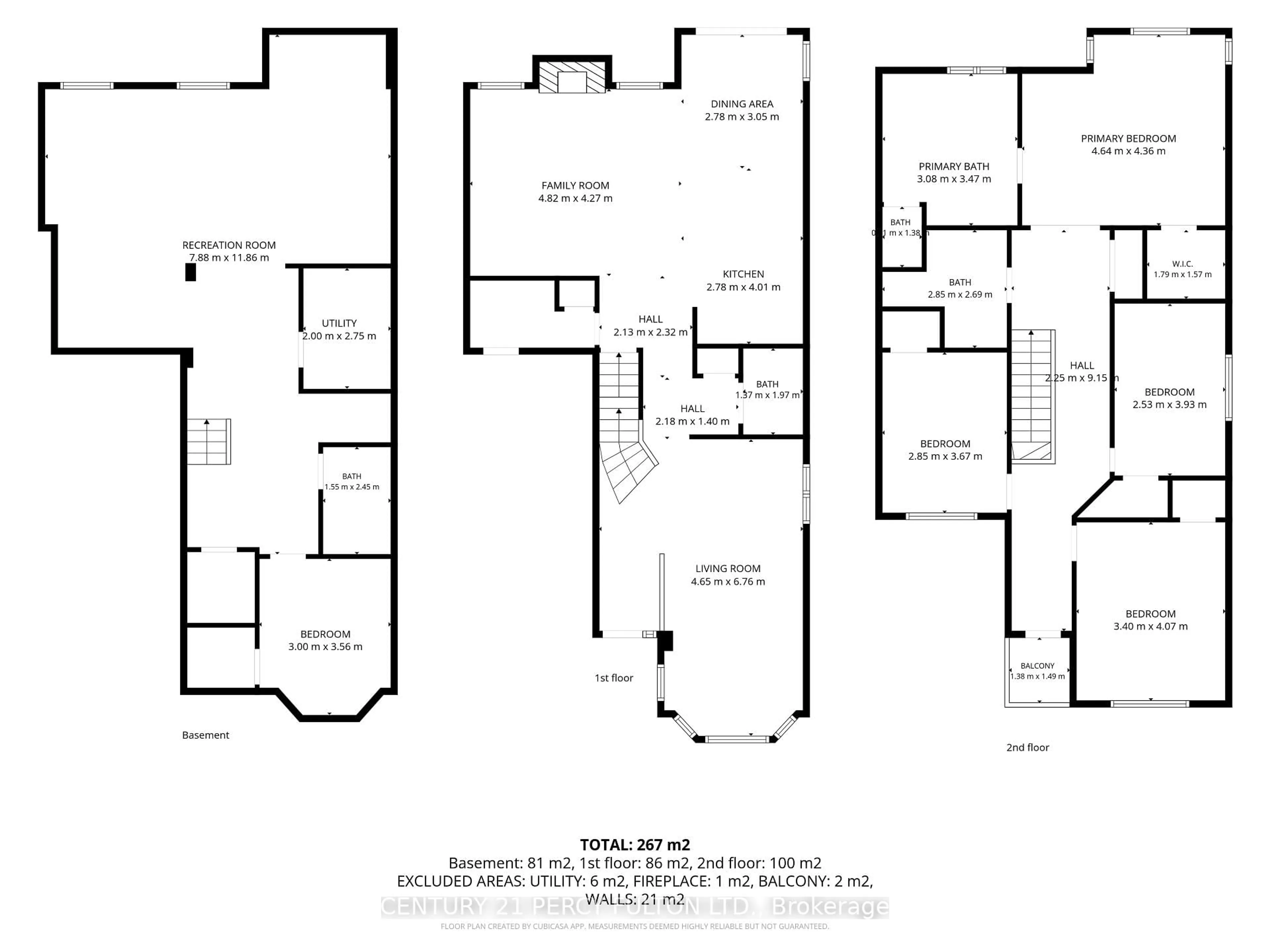 Floor plan for 77 Appleview Rd, Markham Ontario L6E 2G3