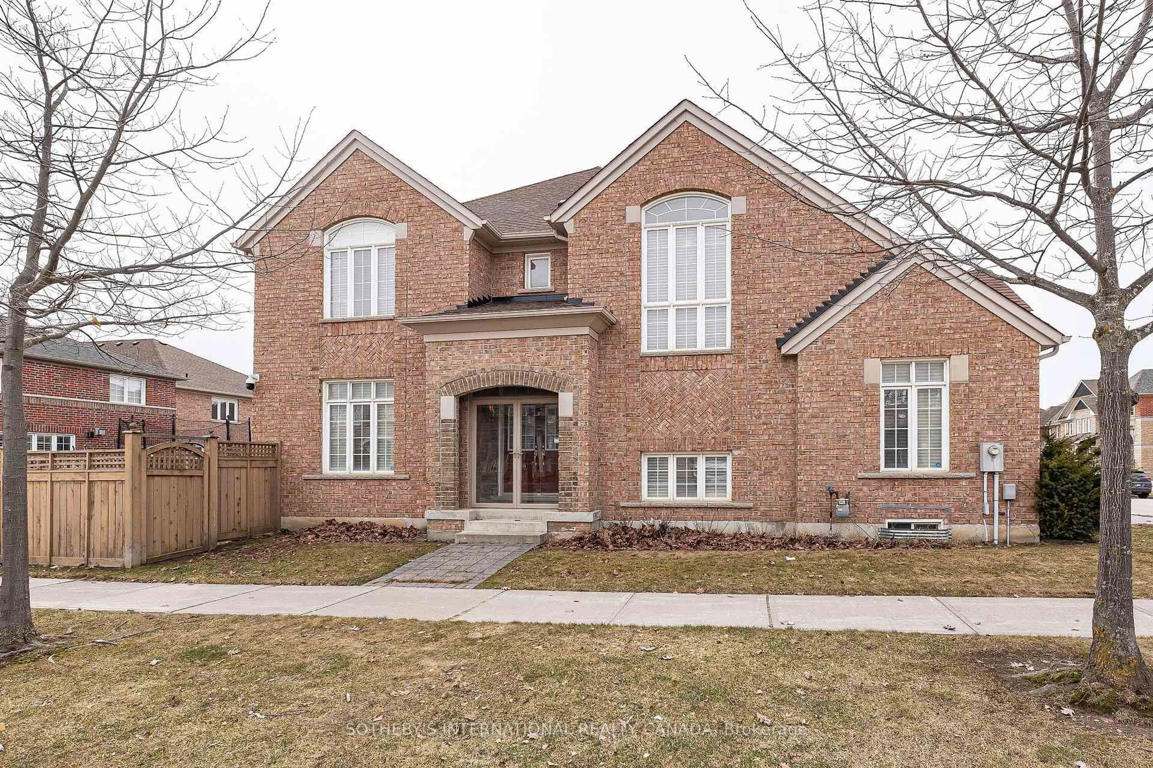 Home with brick exterior material, street for 1 Herbert Wales Cres, Markham Ontario L6C 0G1