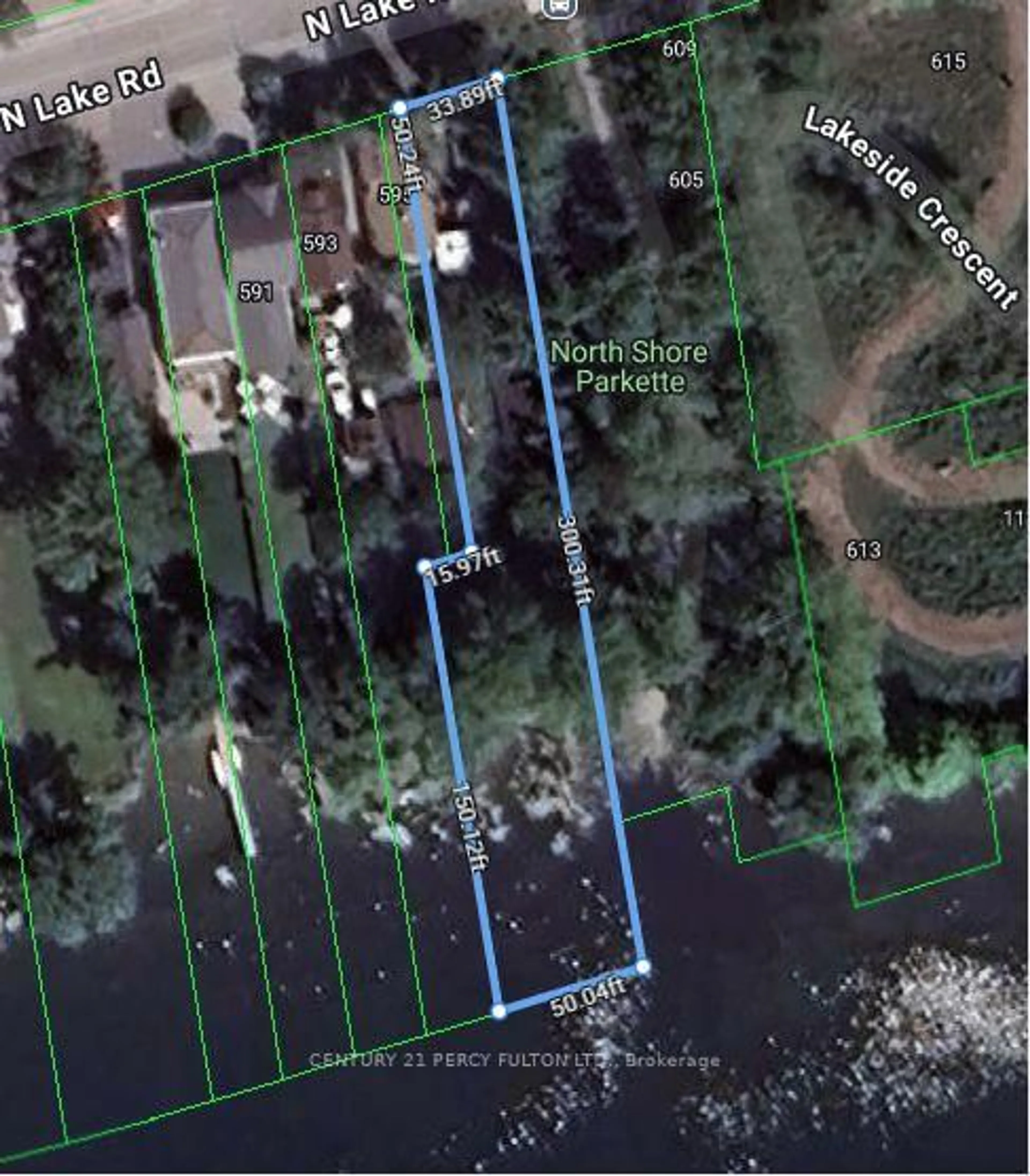 A pic from outside/outdoor area/front of a property/back of a property/a pic from drone, water/lake/river/ocean view for 595 North Lake Rd, Richmond Hill Ontario L4E 3B9