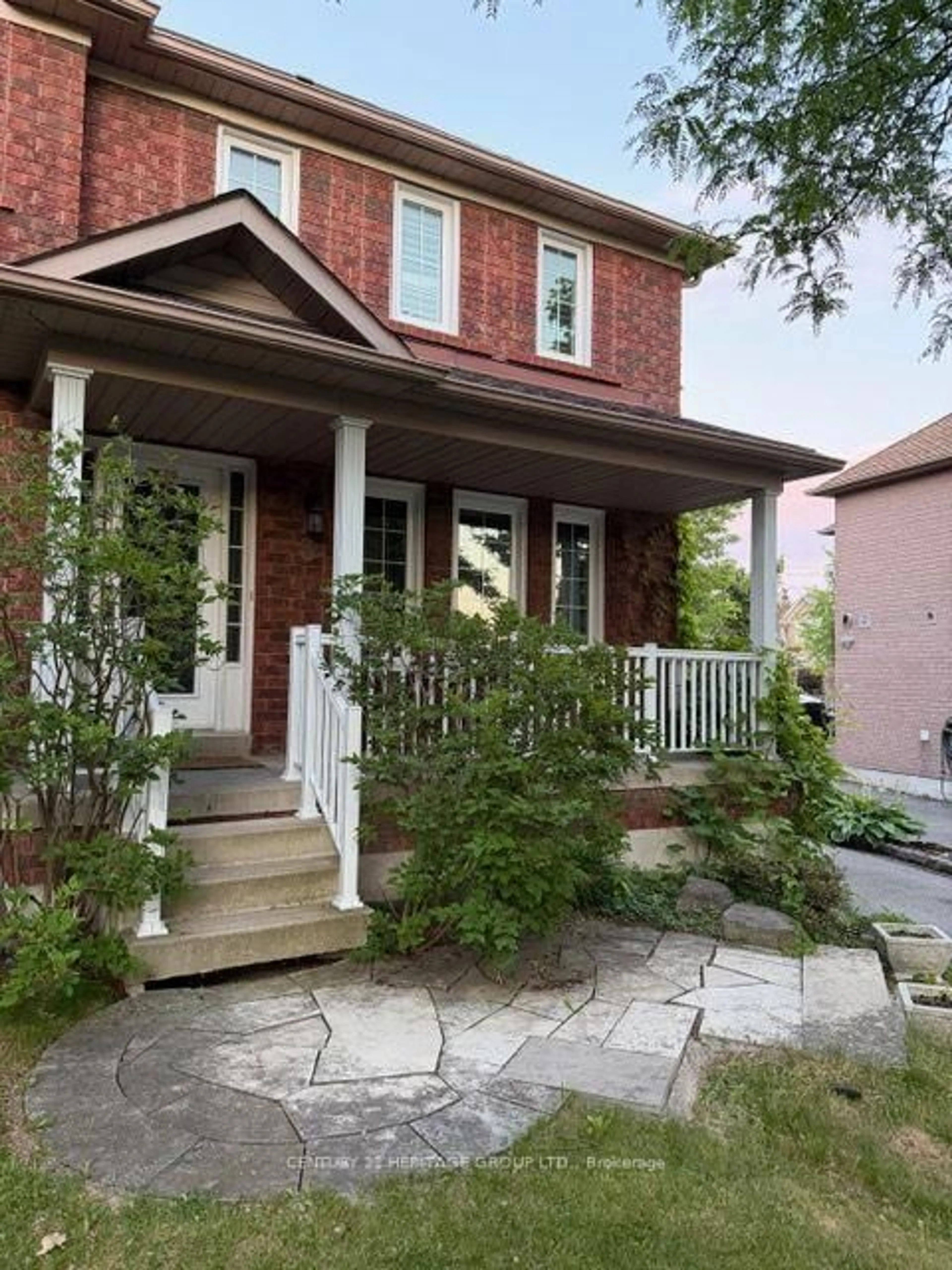 Home with brick exterior material, street for 3 Primrose Path Cres, Markham Ontario L3S 4B1
