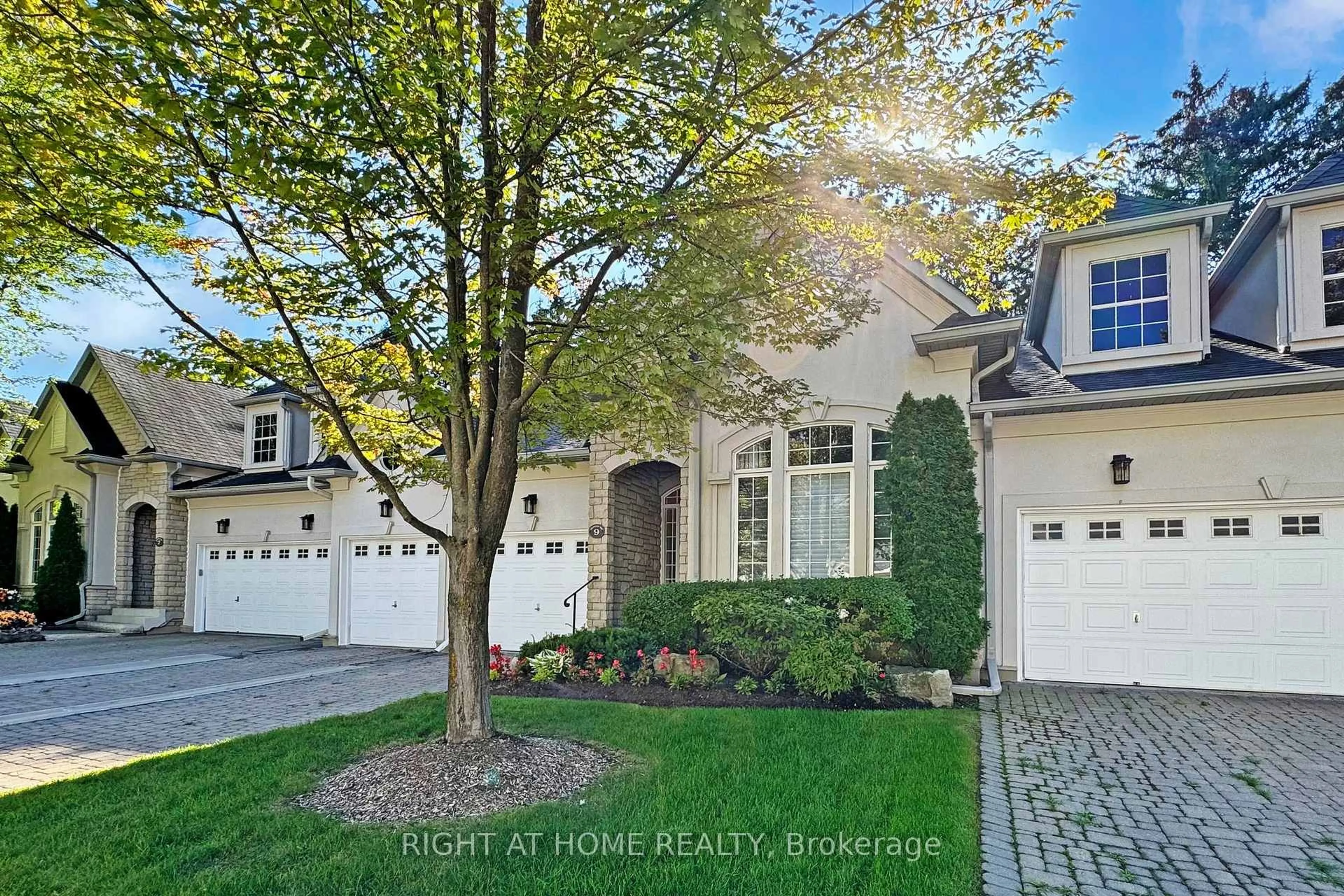 Home with brick exterior material, street for 9 Arlington Way, Markham Ontario L3T 7W9