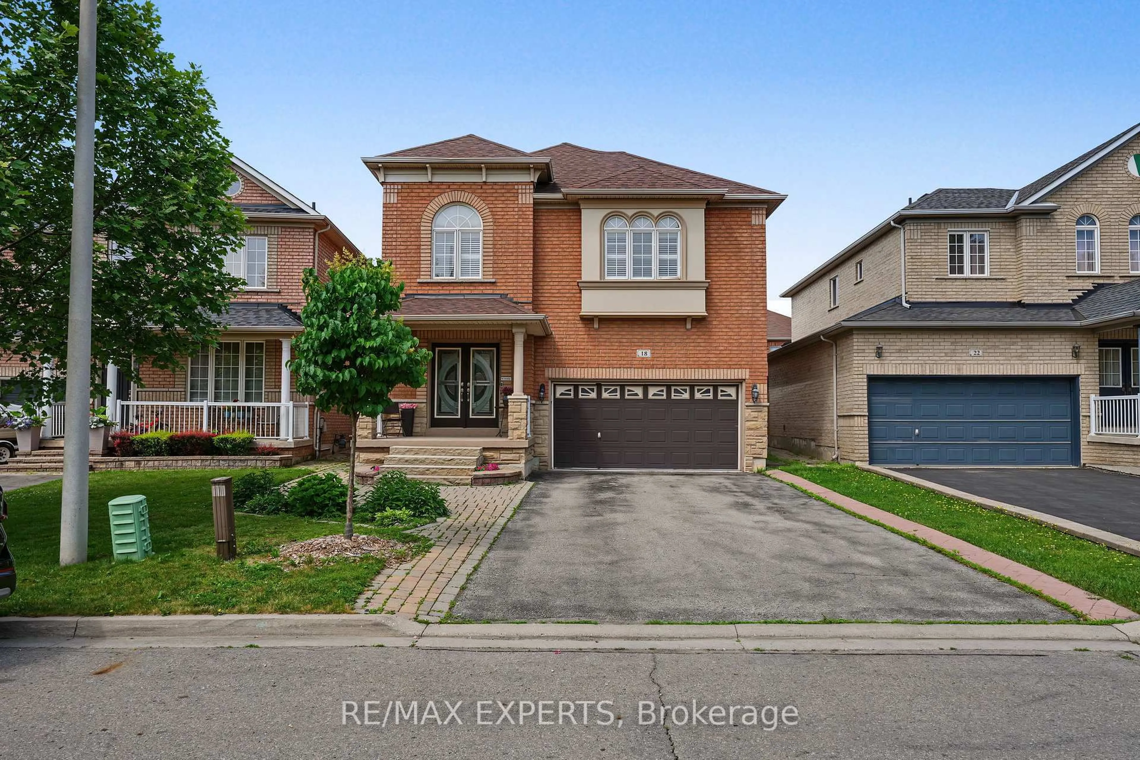 Home with brick exterior material, street for 18 Tacc Tr, Vaughan Ontario L4H 2H3