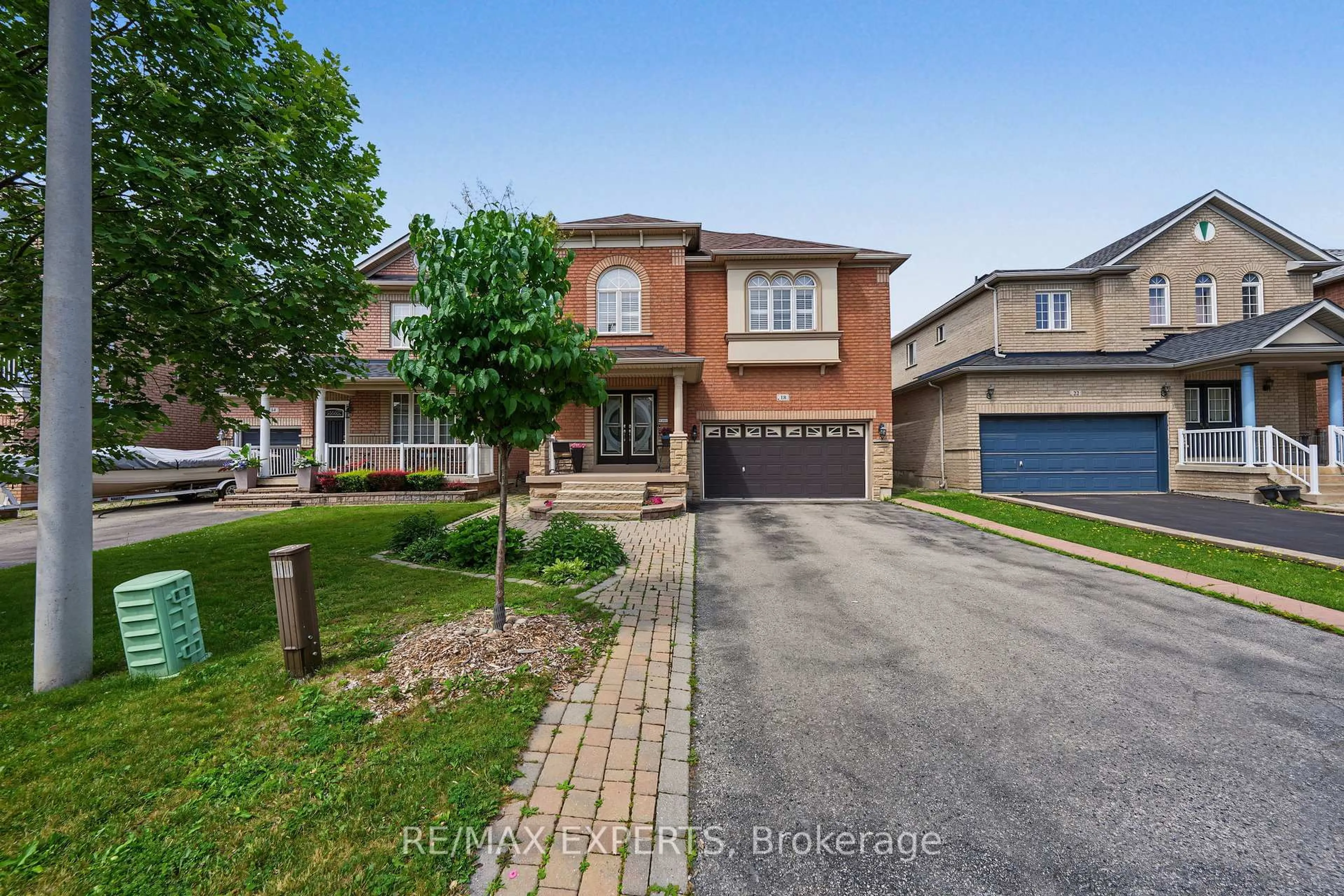 Home with brick exterior material, street for 18 Tacc Tr, Vaughan Ontario L4H 2H3