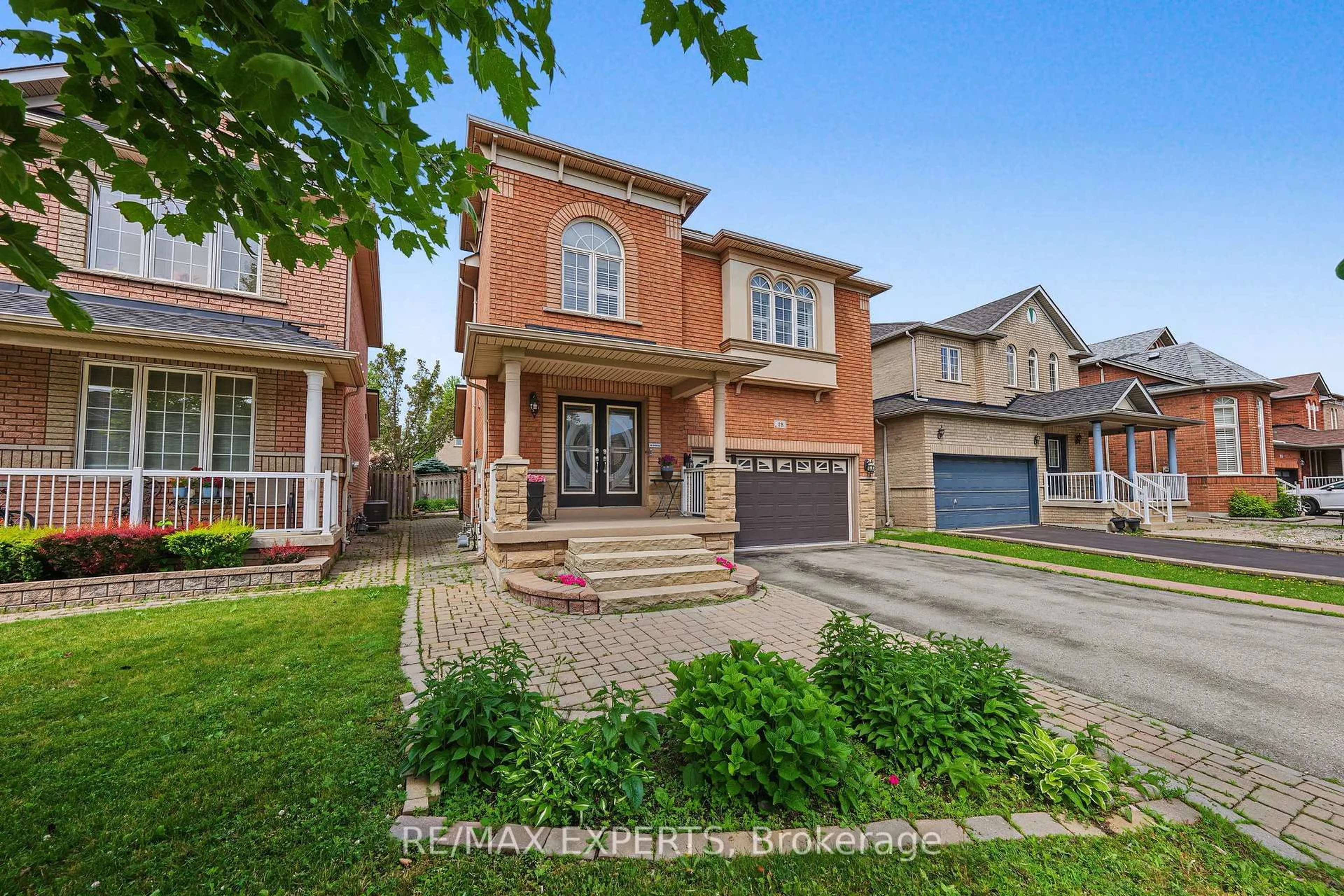 Home with brick exterior material, street for 18 Tacc Tr, Vaughan Ontario L4H 2H3