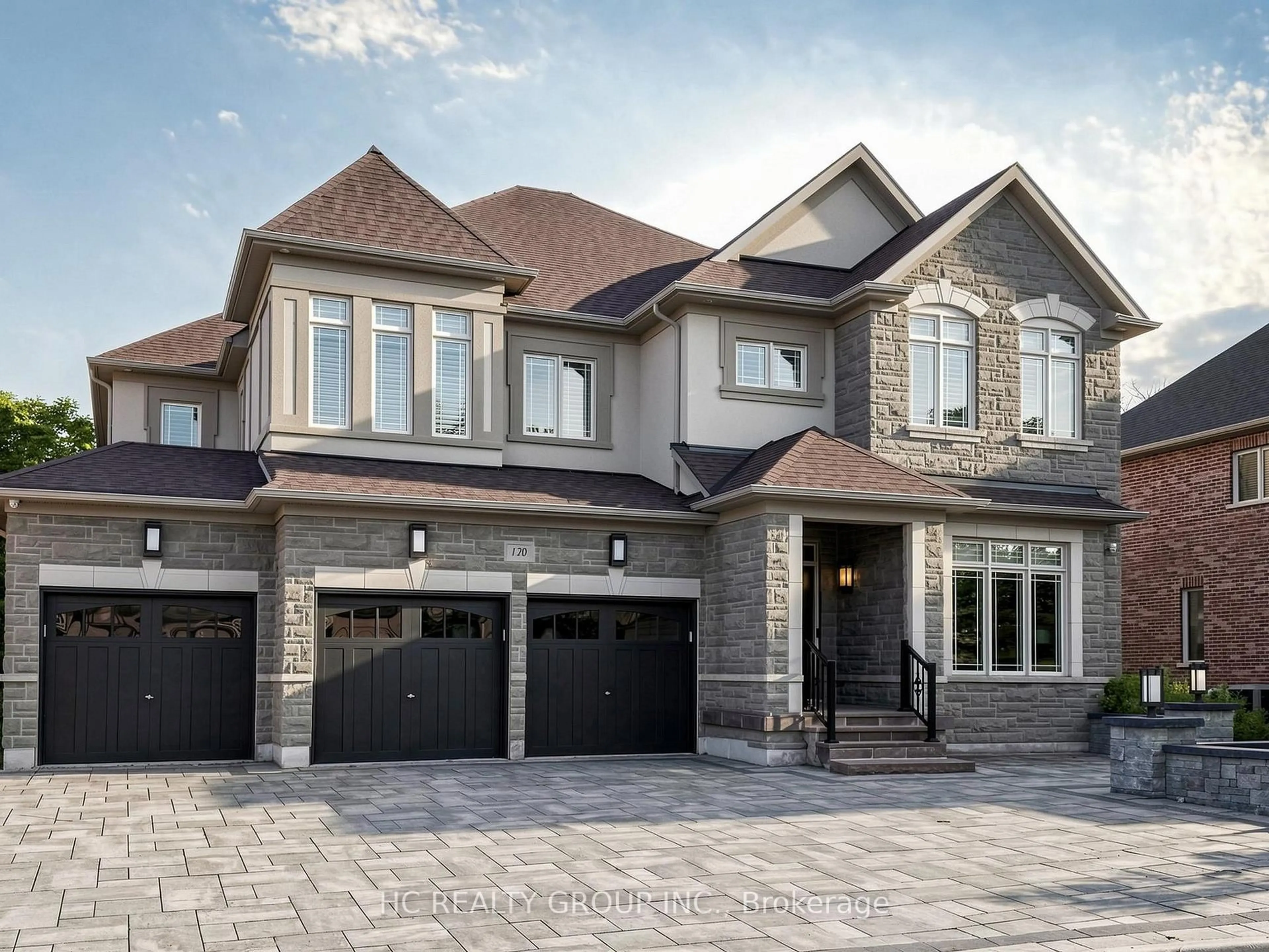 Home with brick exterior material, street for 120 Upper Post Rd, Vaughan Ontario L6A 4J9