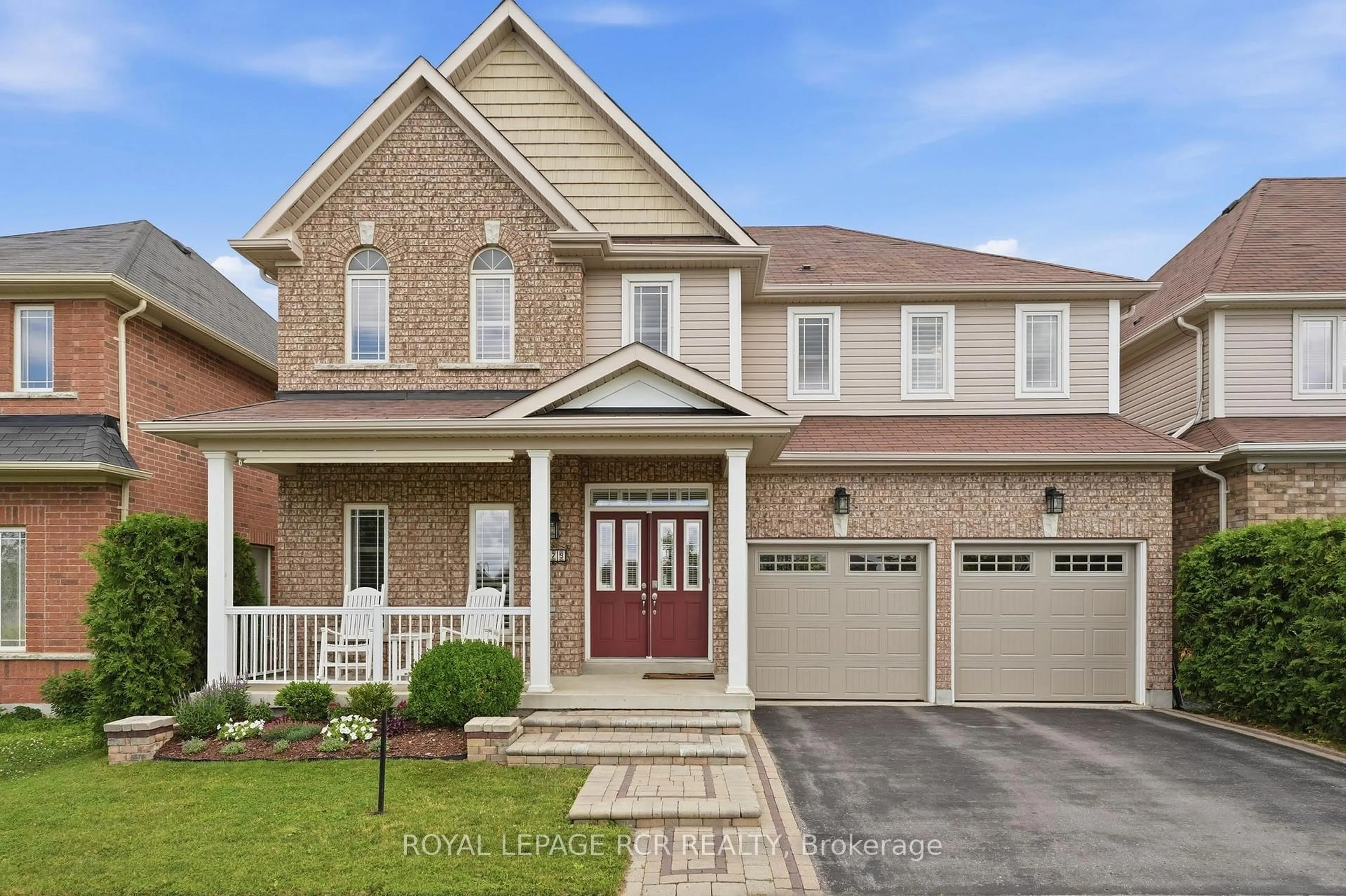 Home with brick exterior material, street for 179 Laurendale Ave, Georgina Ontario L4P 0C2