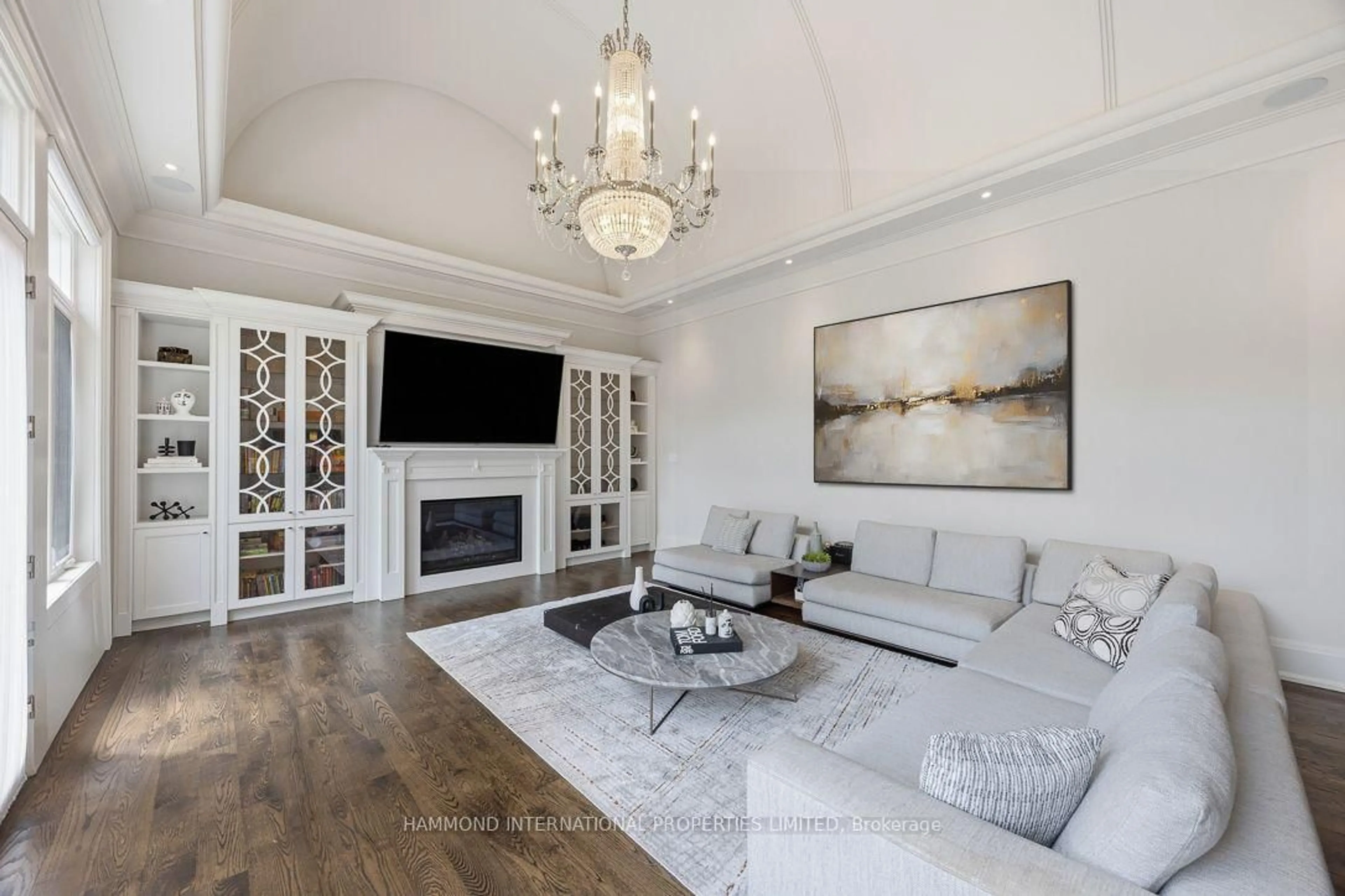 Living room with furniture, unknown for 129 Arnold Ave, Vaughan Ontario L4J 1B8