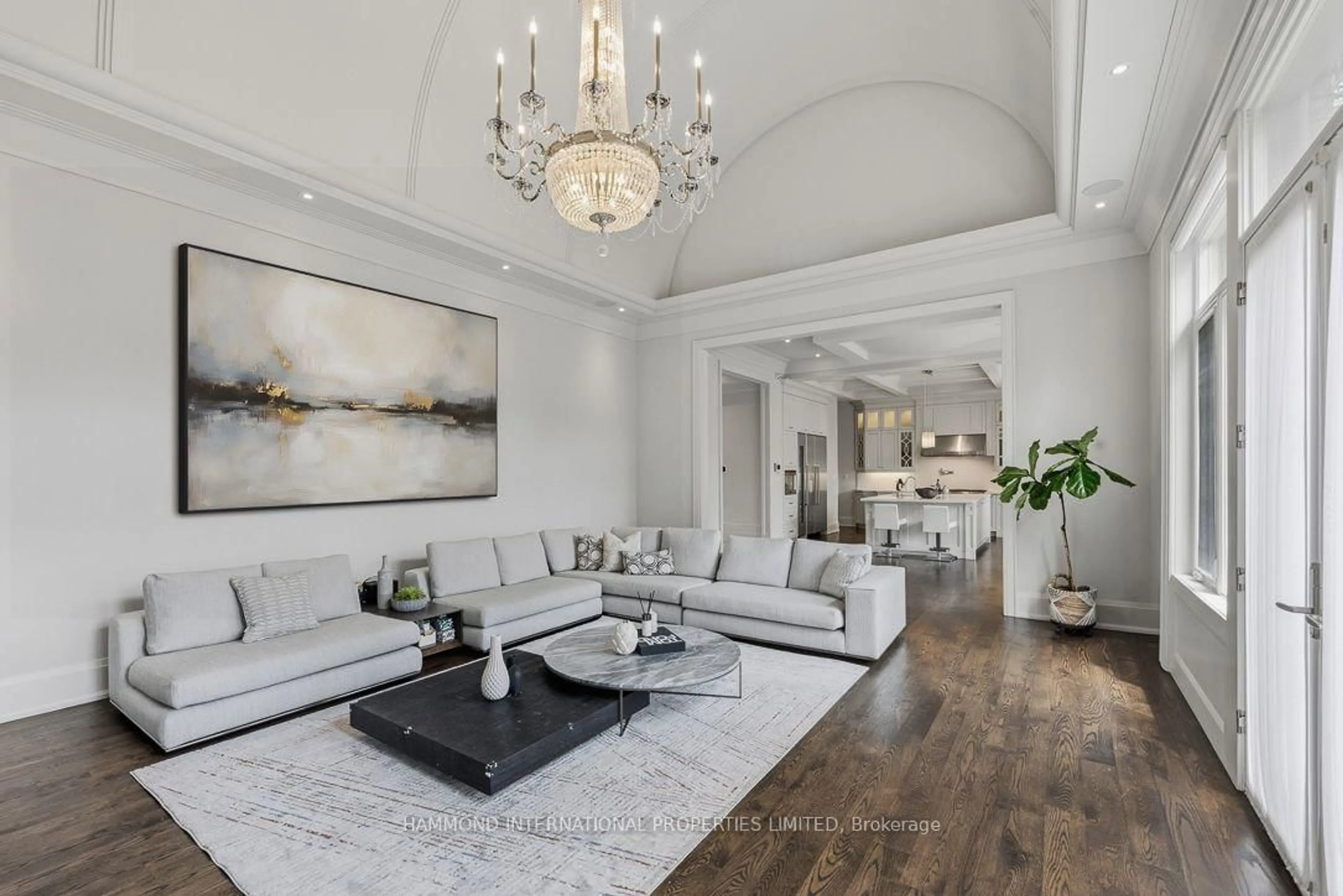 Living room with furniture, unknown for 129 Arnold Ave, Vaughan Ontario L4J 1B8