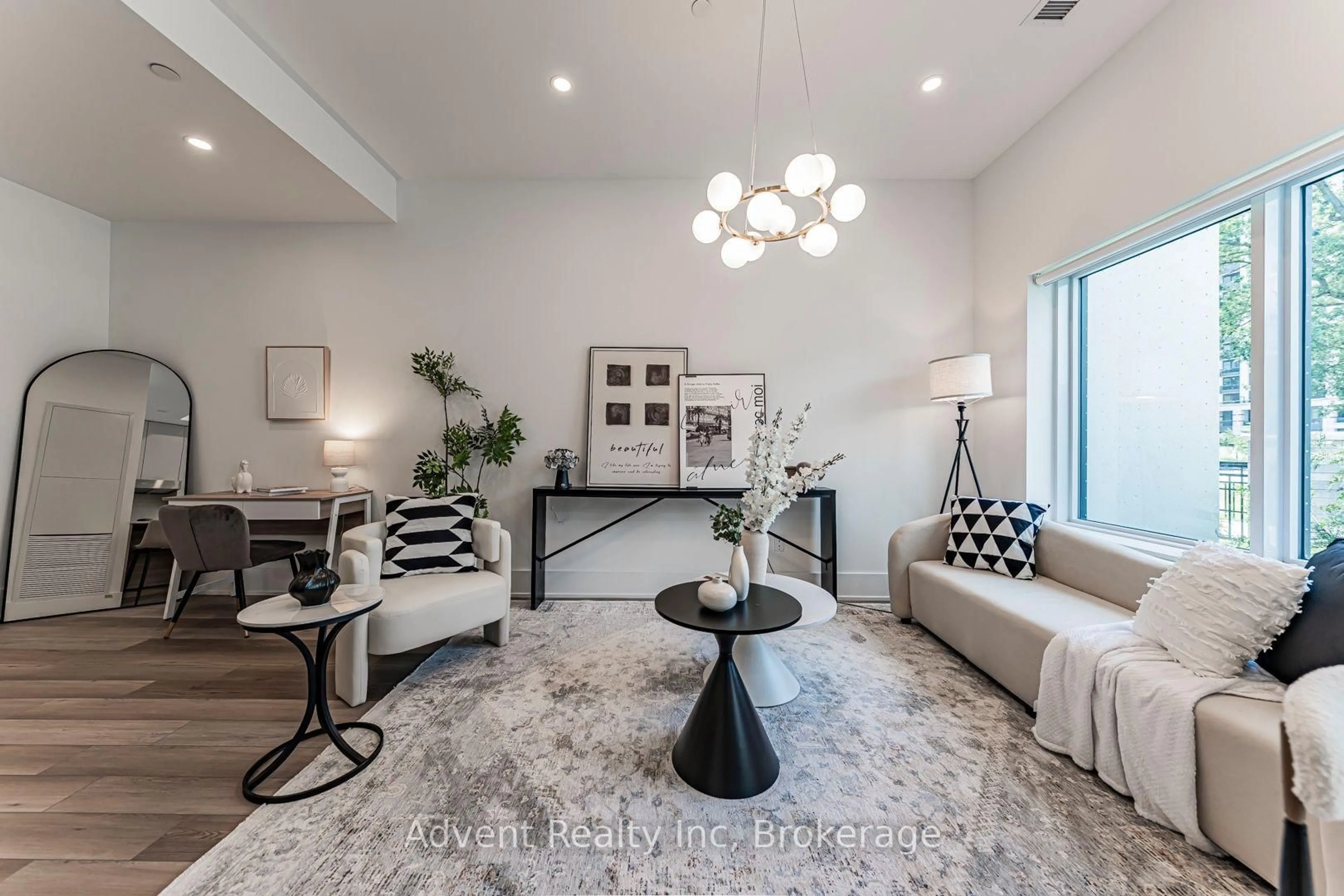 Living room with furniture, unknown for 9 Clegg Rd #111W, Markham Ontario L6G 0H3
