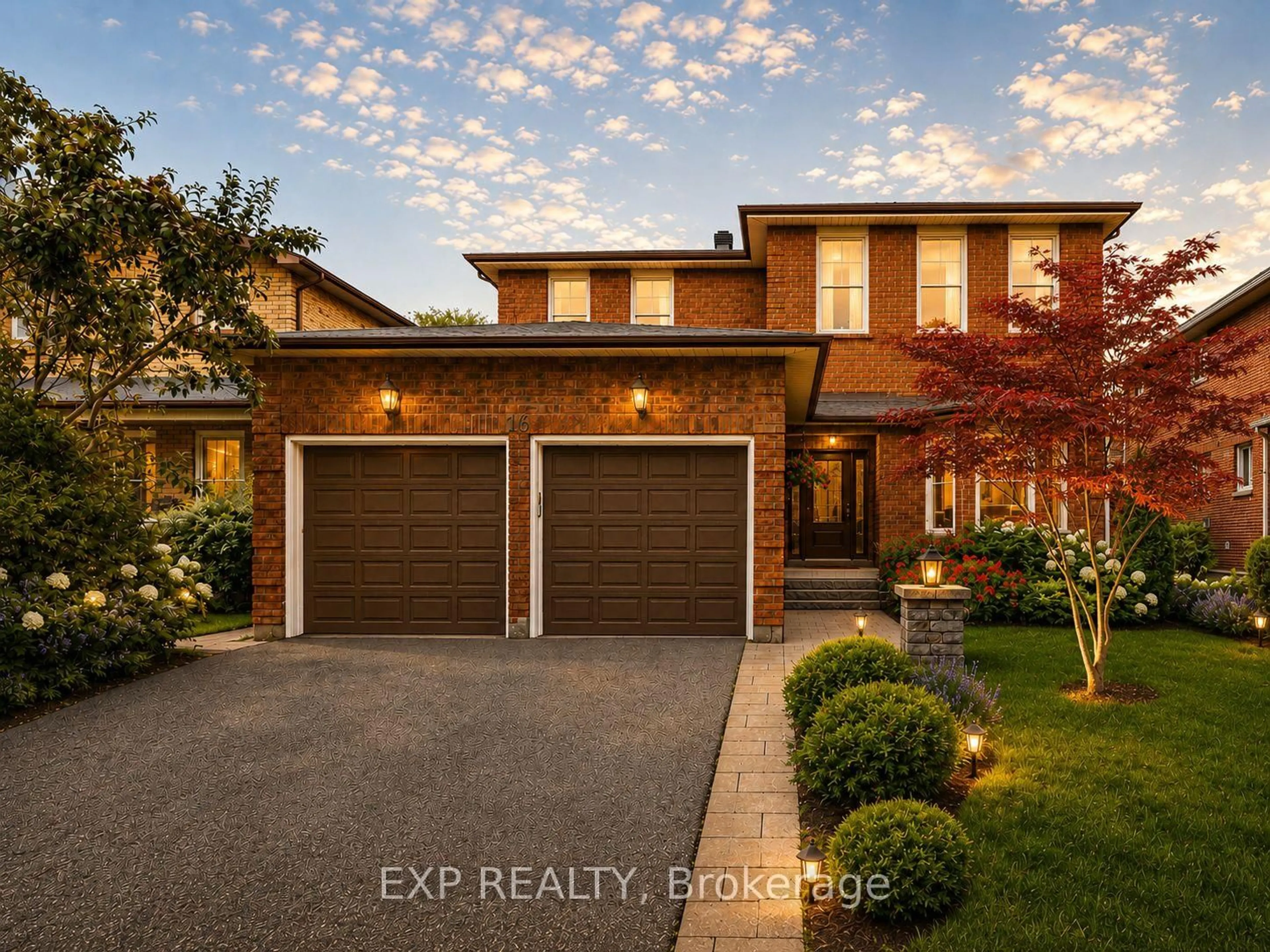 Home with brick exterior material, street for 16 Wainwright Ave, Richmond Hill Ontario L4C 5R5