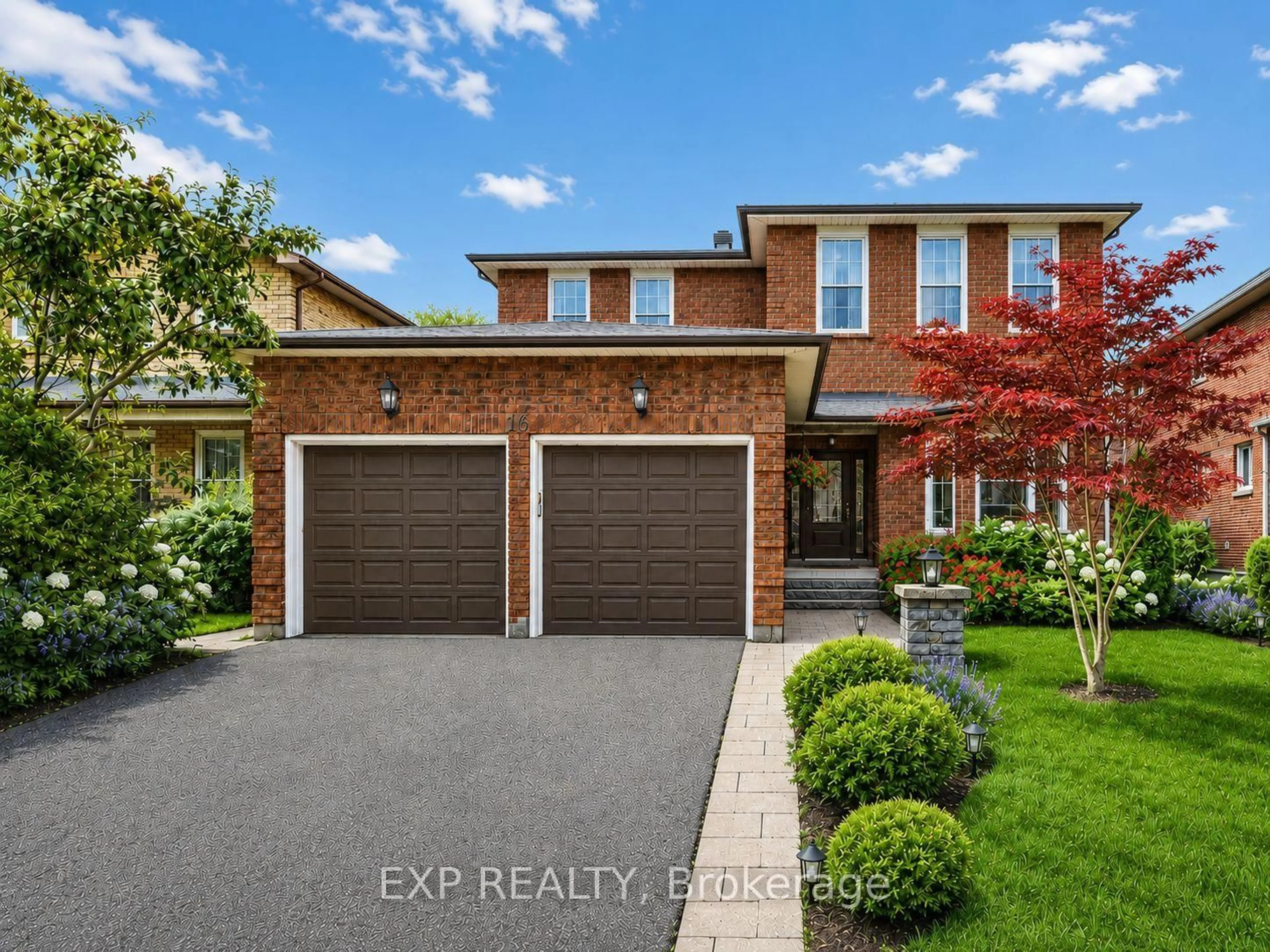 Home with brick exterior material, street for 16 Wainwright Ave, Richmond Hill Ontario L4C 5R5