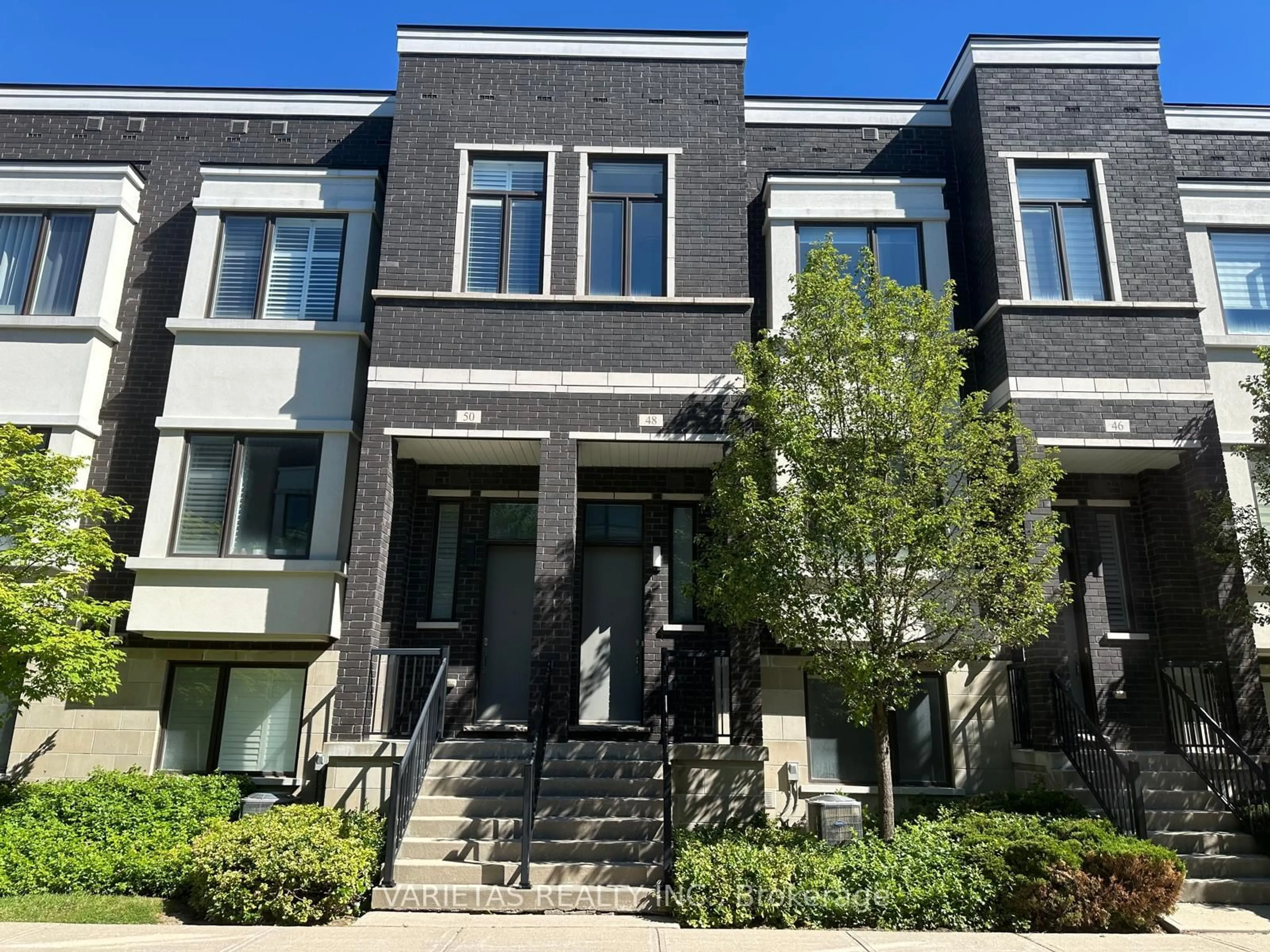Home with brick exterior material, street for 48 Ambler Lane, Richmond Hill Ontario L4C 0Z8