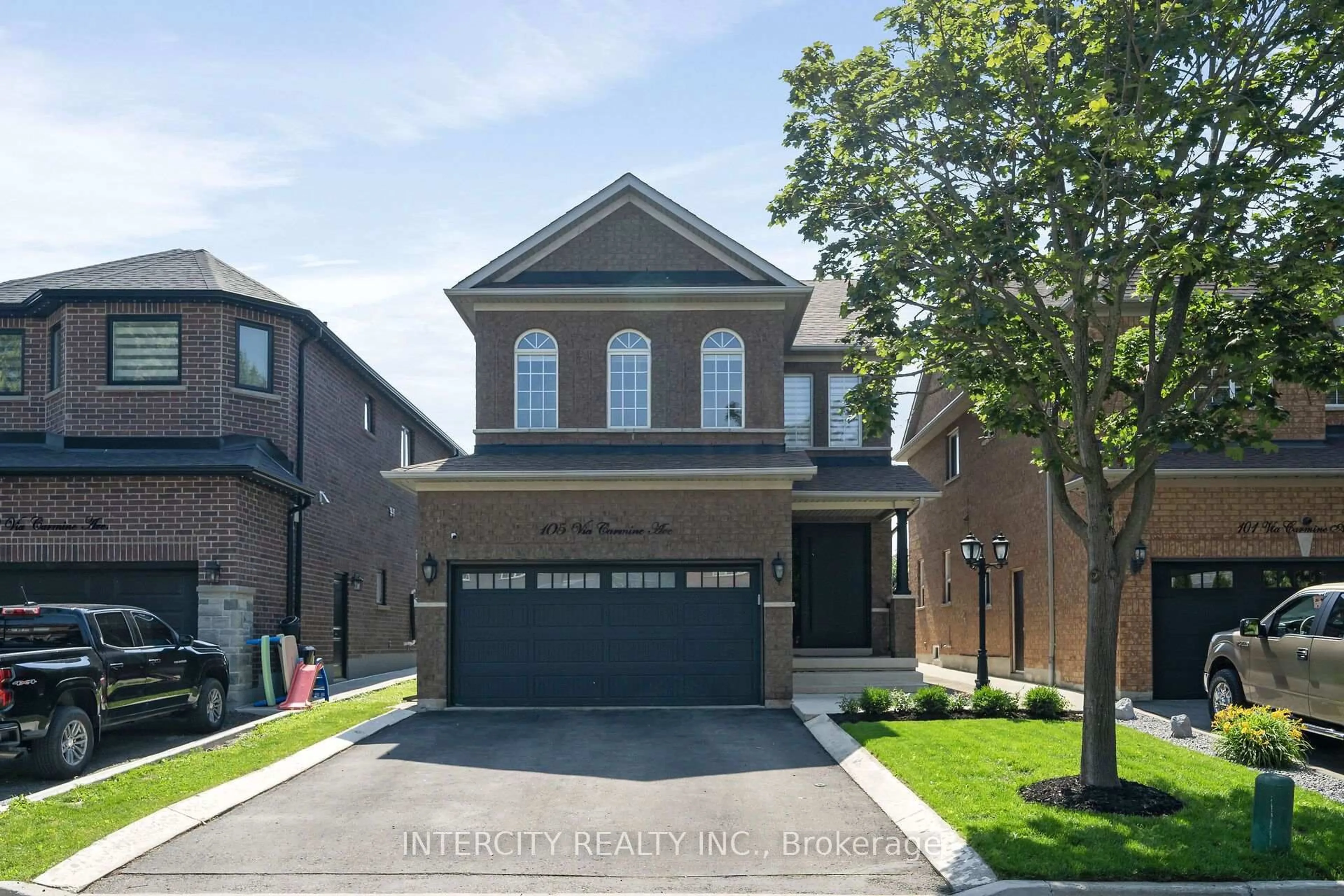 Home with brick exterior material, street for 105 Via Carmine Ave, Vaughan Ontario L4H 1Z9