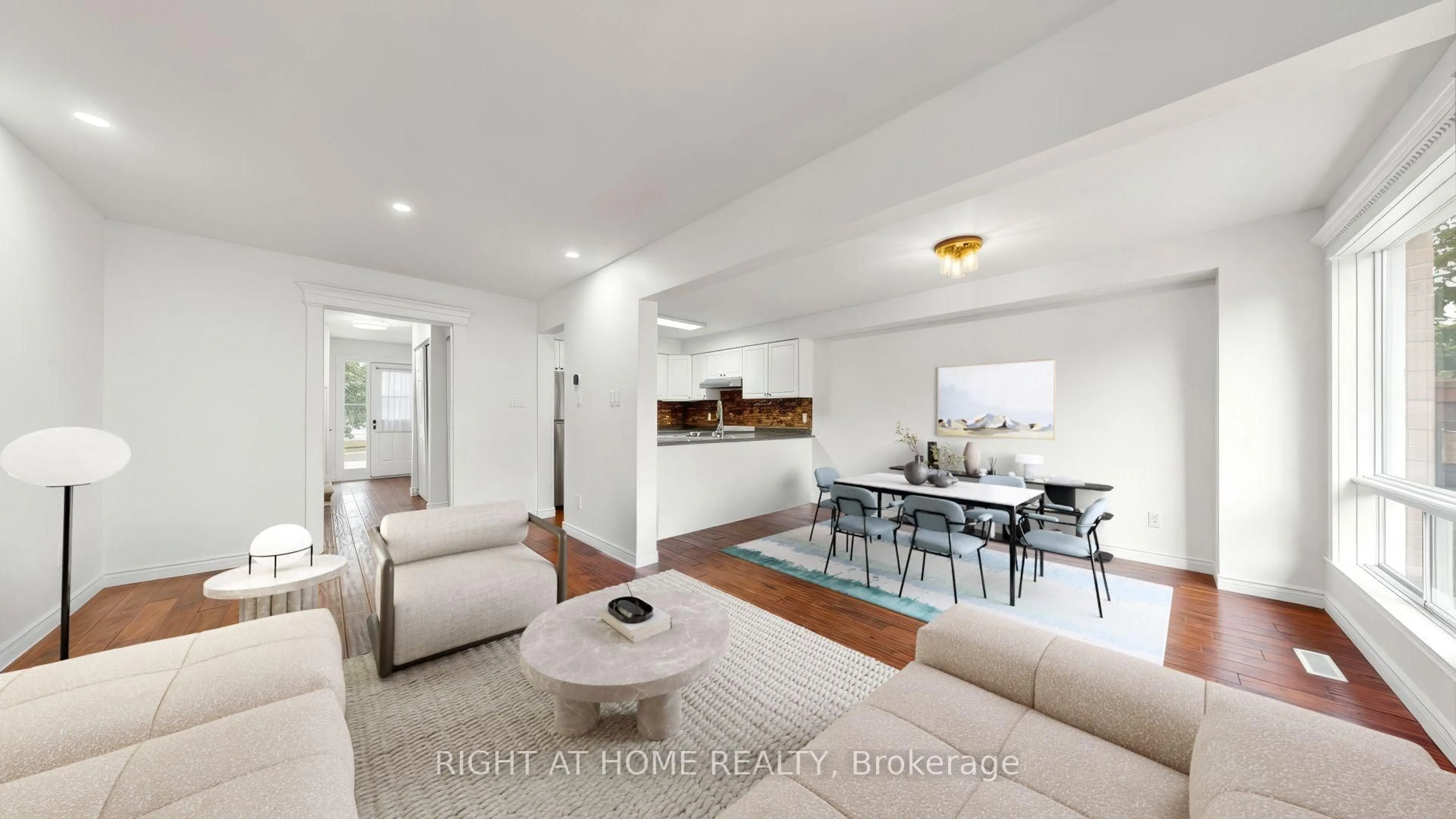 Living room with furniture, unknown for 206 Fairwood Dr, Georgina Ontario L4P 3Y5