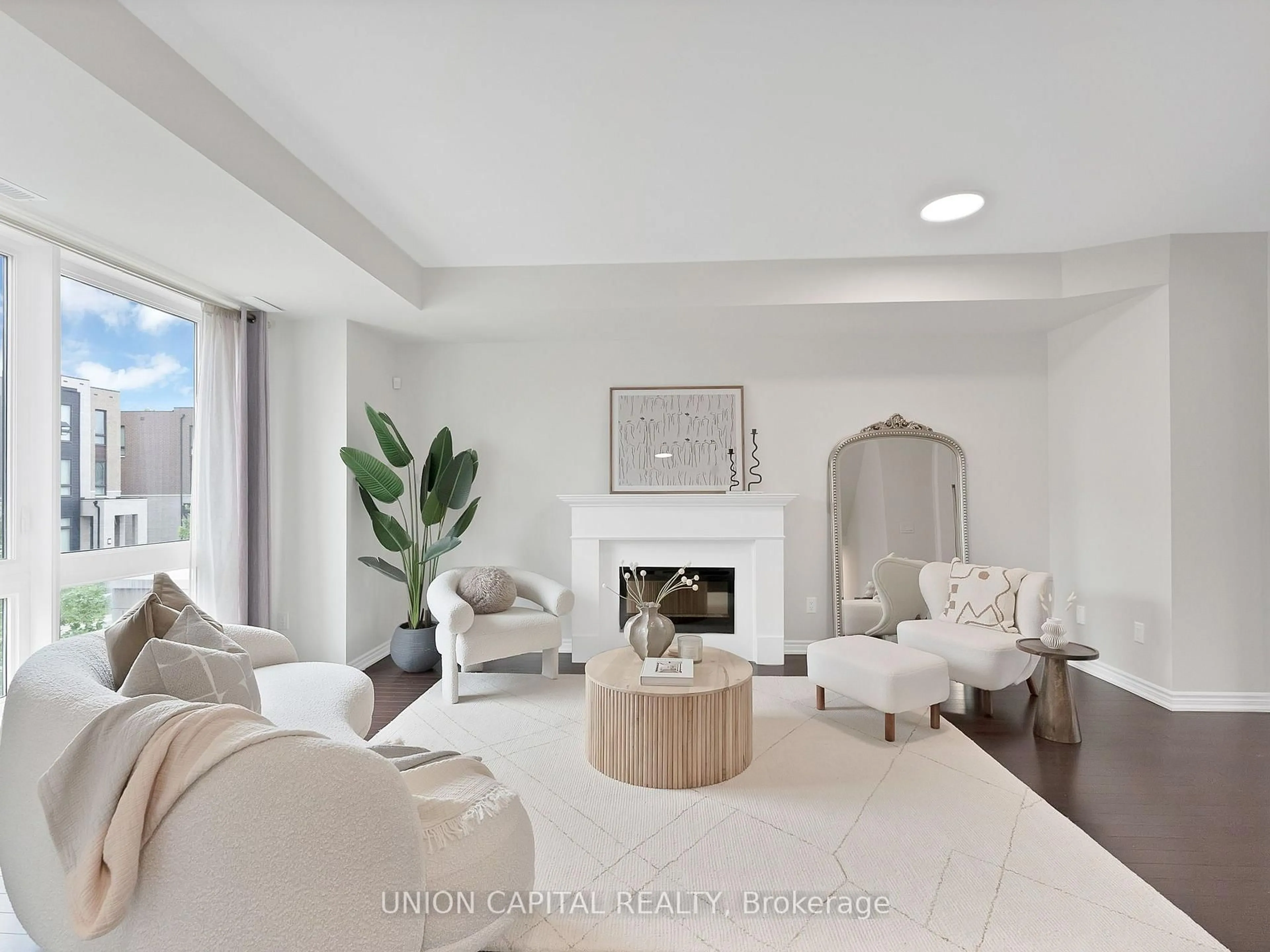 Living room with furniture, unknown for 45 Lord Melborne St, Markham Ontario L6C 0Z6
