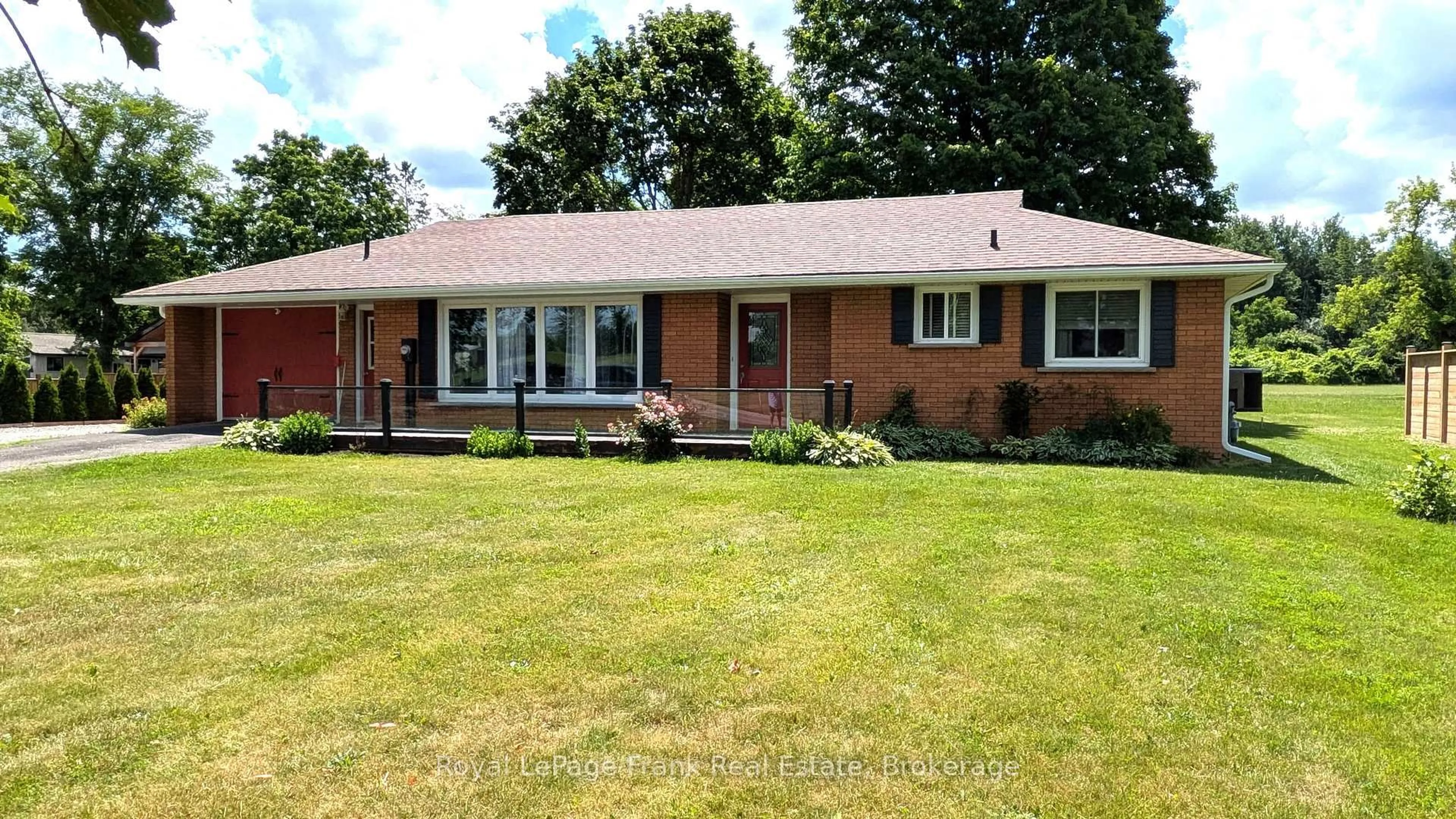 Home with brick exterior material, street for 1850 Regional 12 Rd, Brock Ontario L0E 1E0