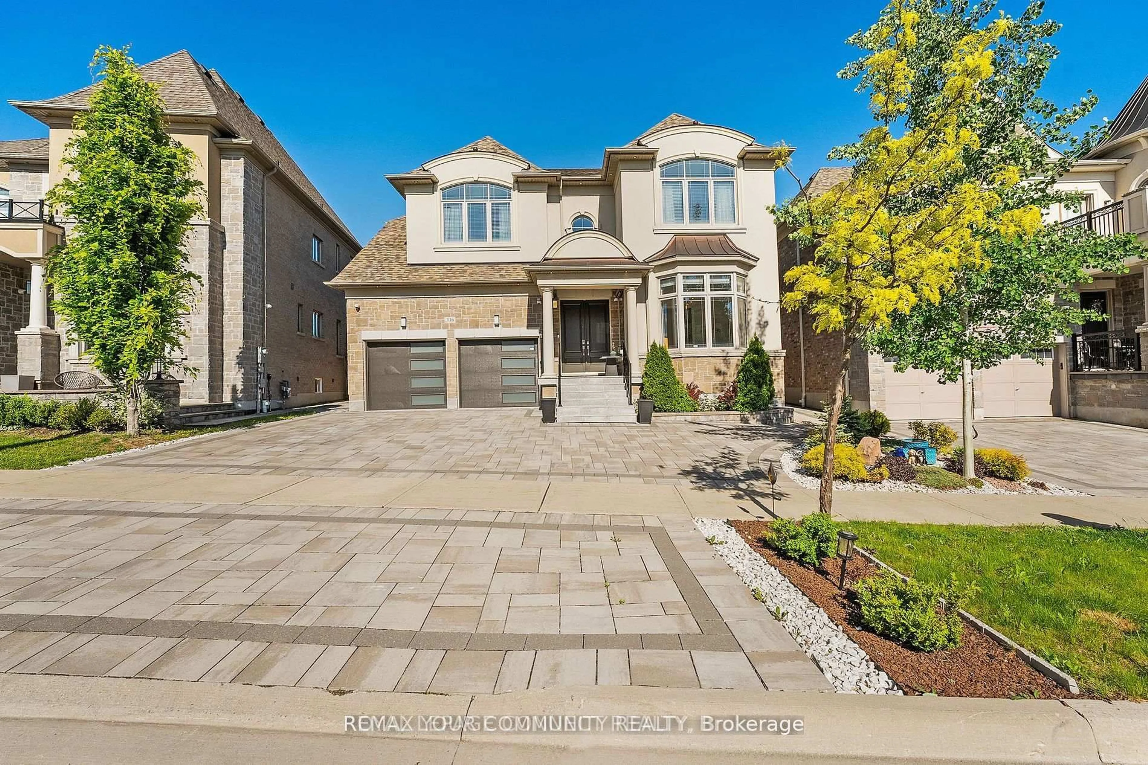 Home with brick exterior material, street for 336 Farrell Rd, Vaughan Ontario L6A 4W9
