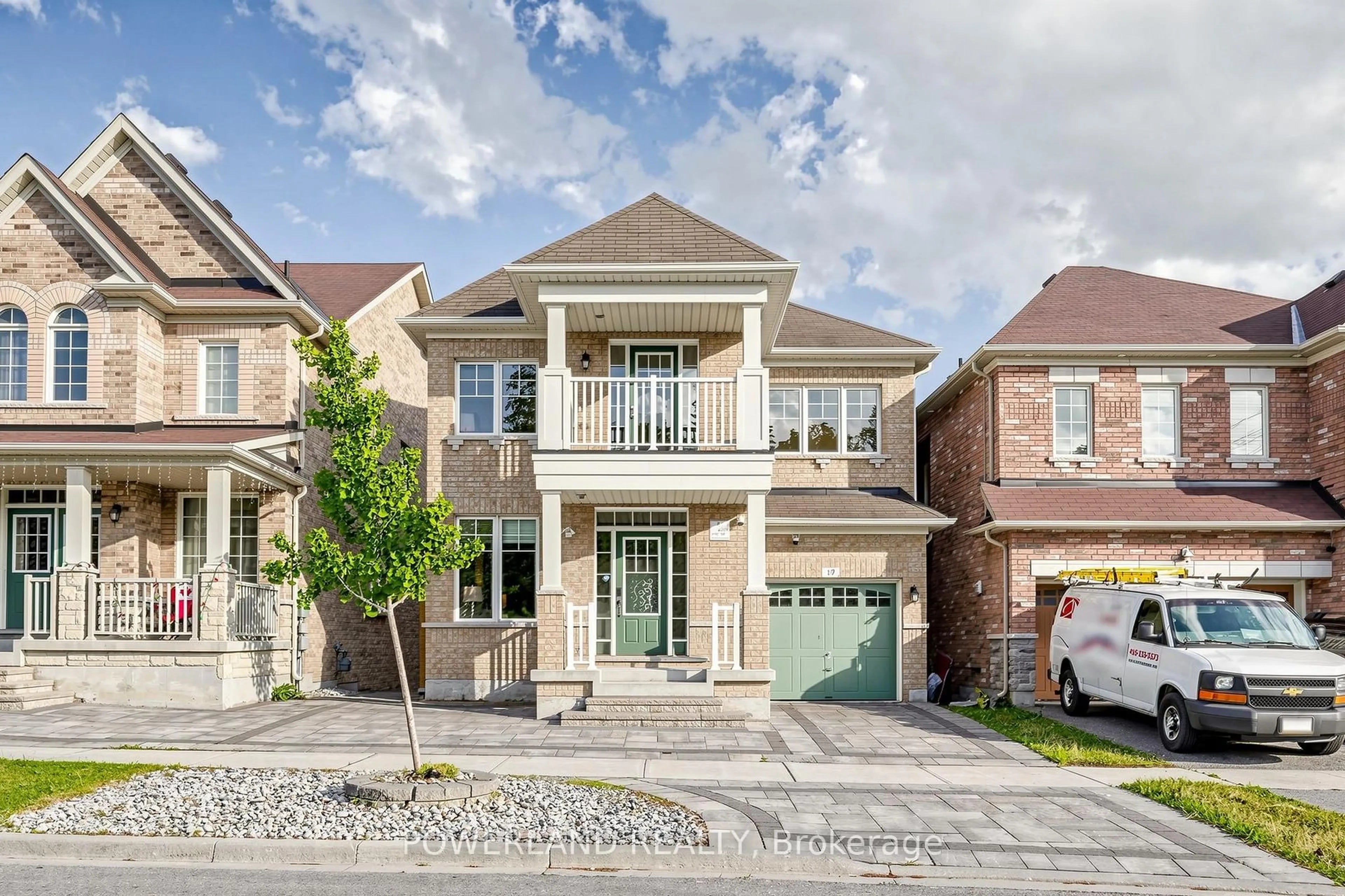 Home with brick exterior material, street for 17 Fierheller Crt, Markham Ontario L6C 0W6