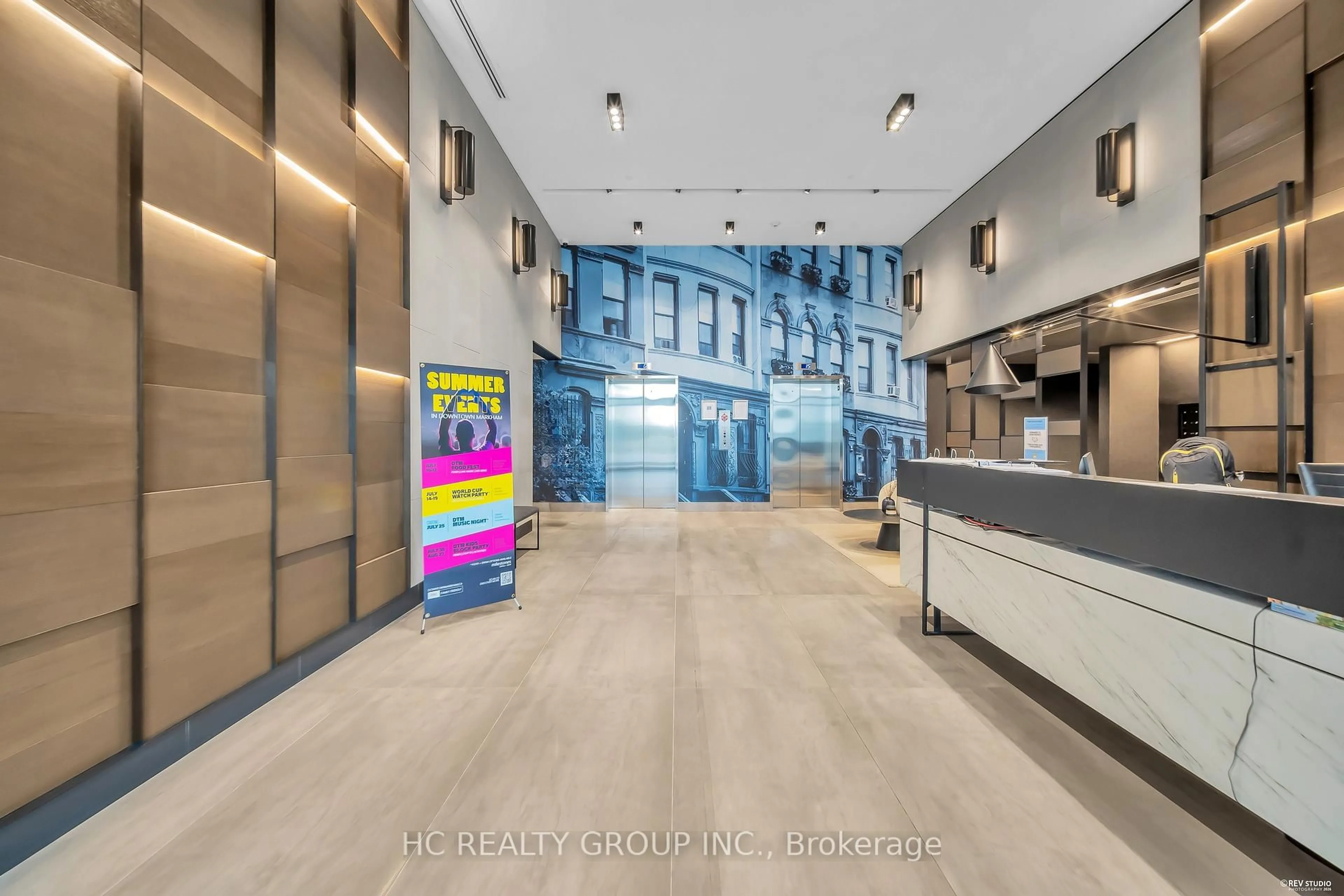 Lobby for 292 Verdale Crossing #707, Markham Ontario L6G 0H6