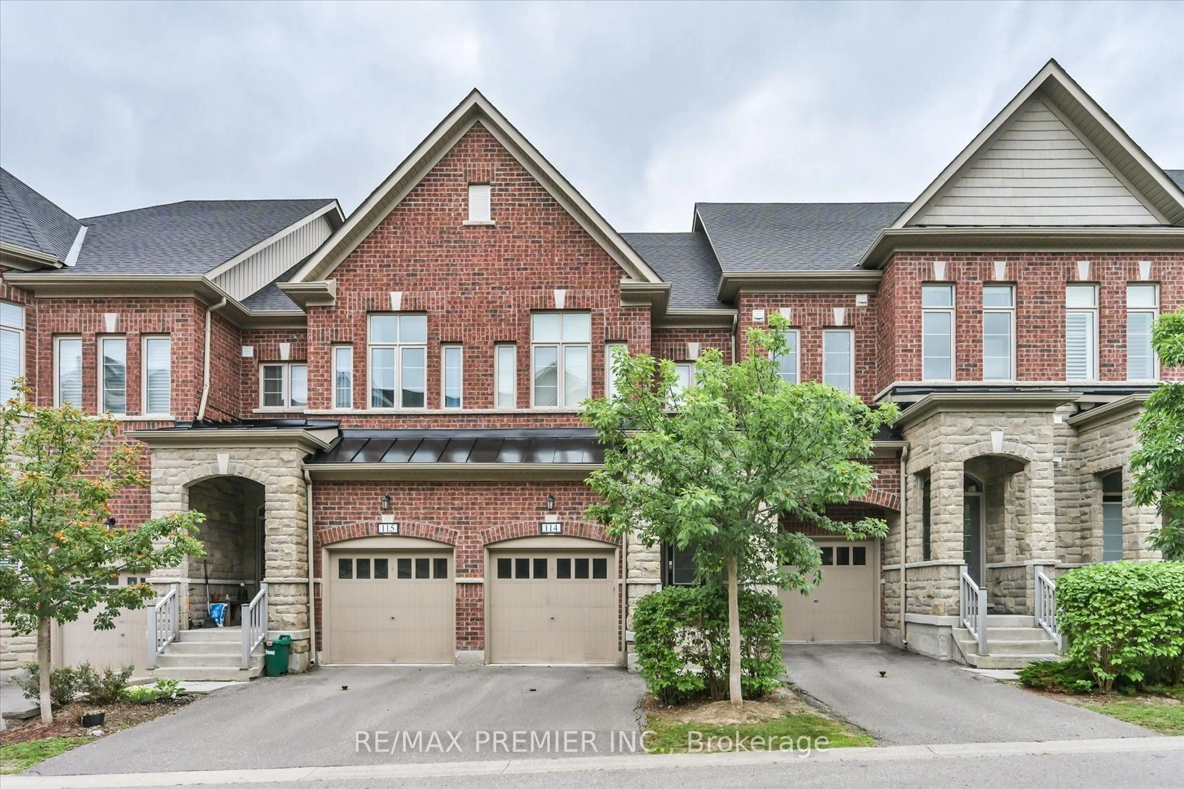 Home with brick exterior material, street for 1331 Major Mackenzie Dr #114, Vaughan Ontario L6A 4W4