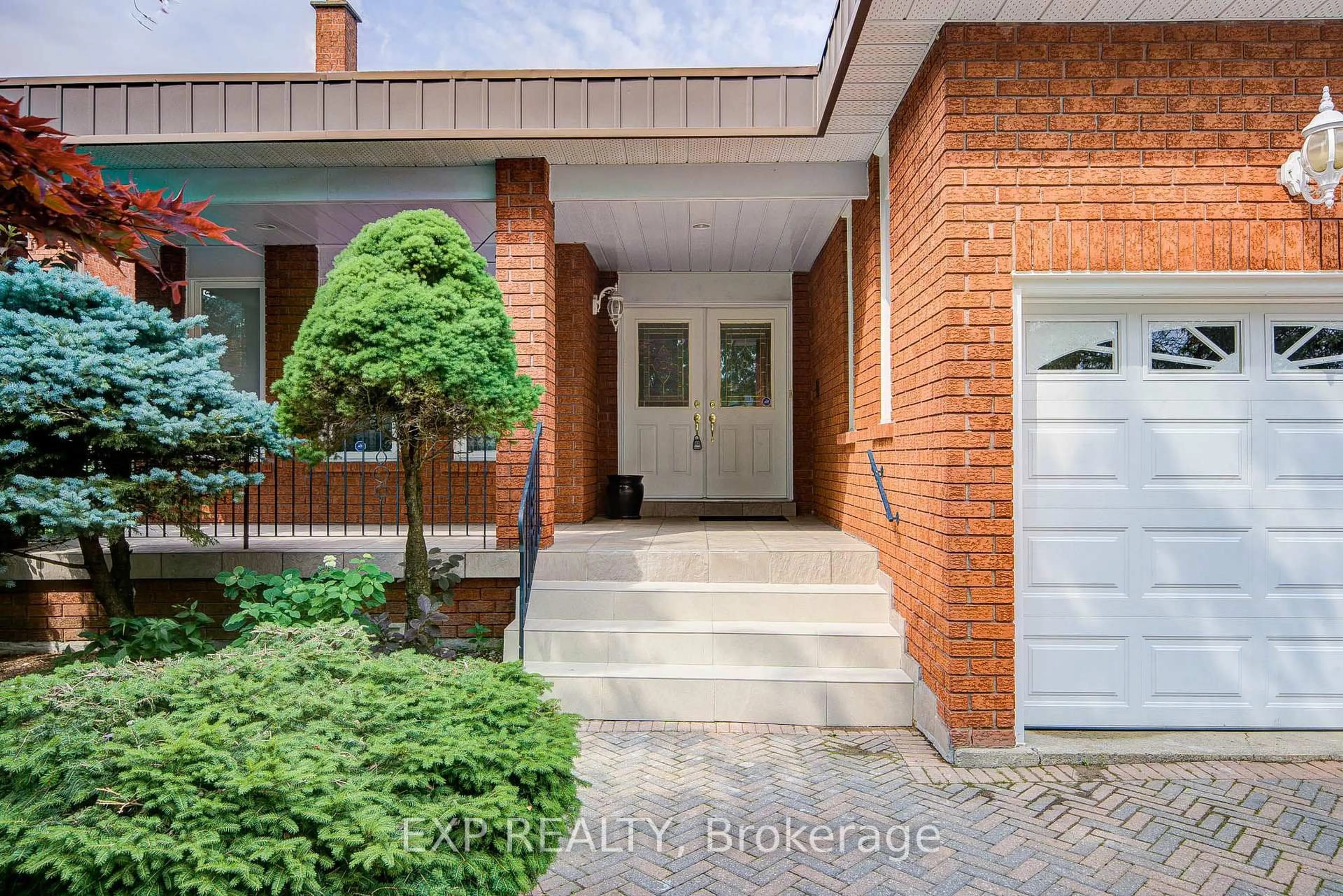 Home with brick exterior material, street for 46 Eden Ave, Markham Ontario L3R 8R6
