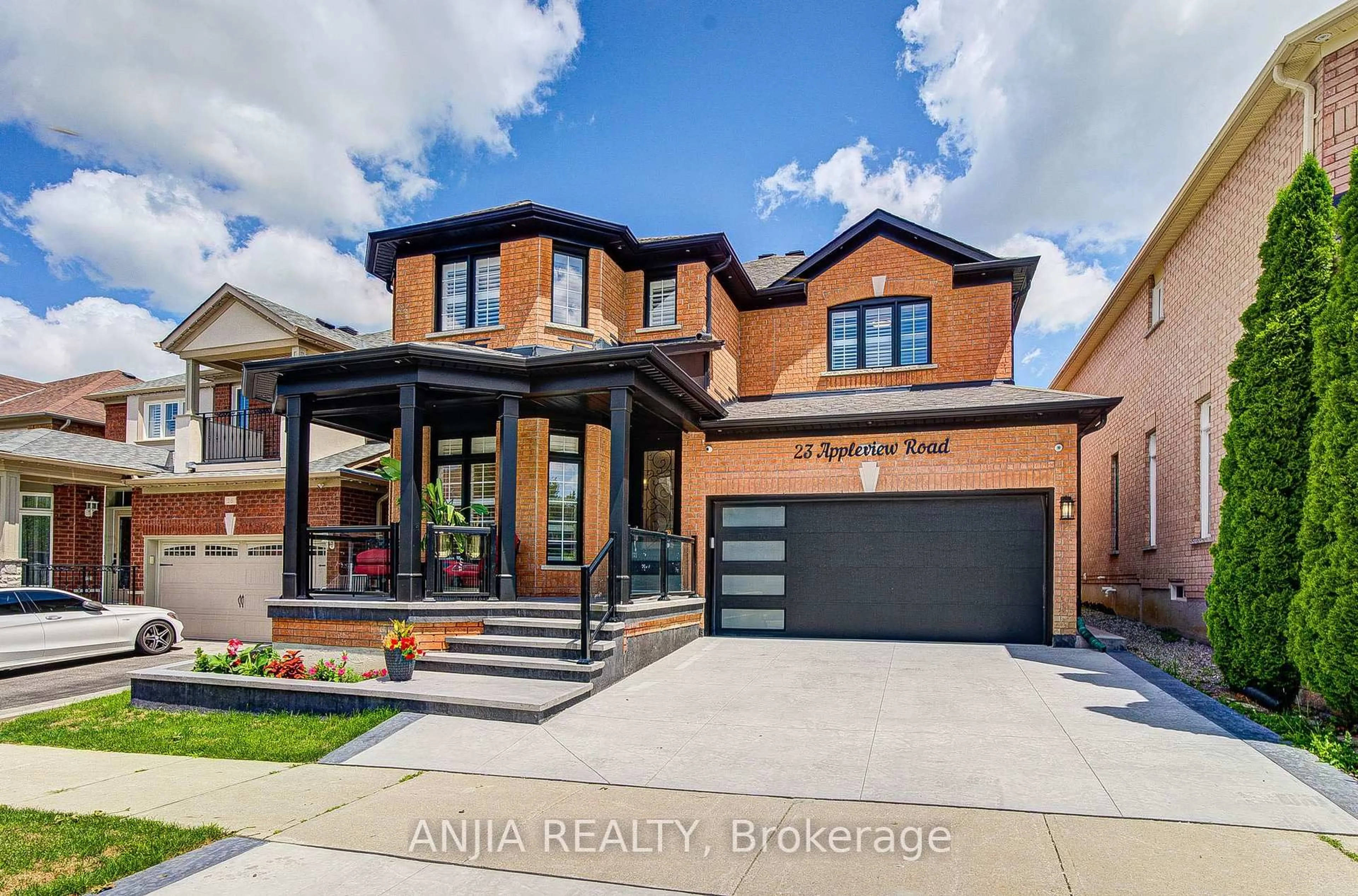 Home with brick exterior material, street for 23 Appleview Rd, Markham Ontario L6E 1Y4