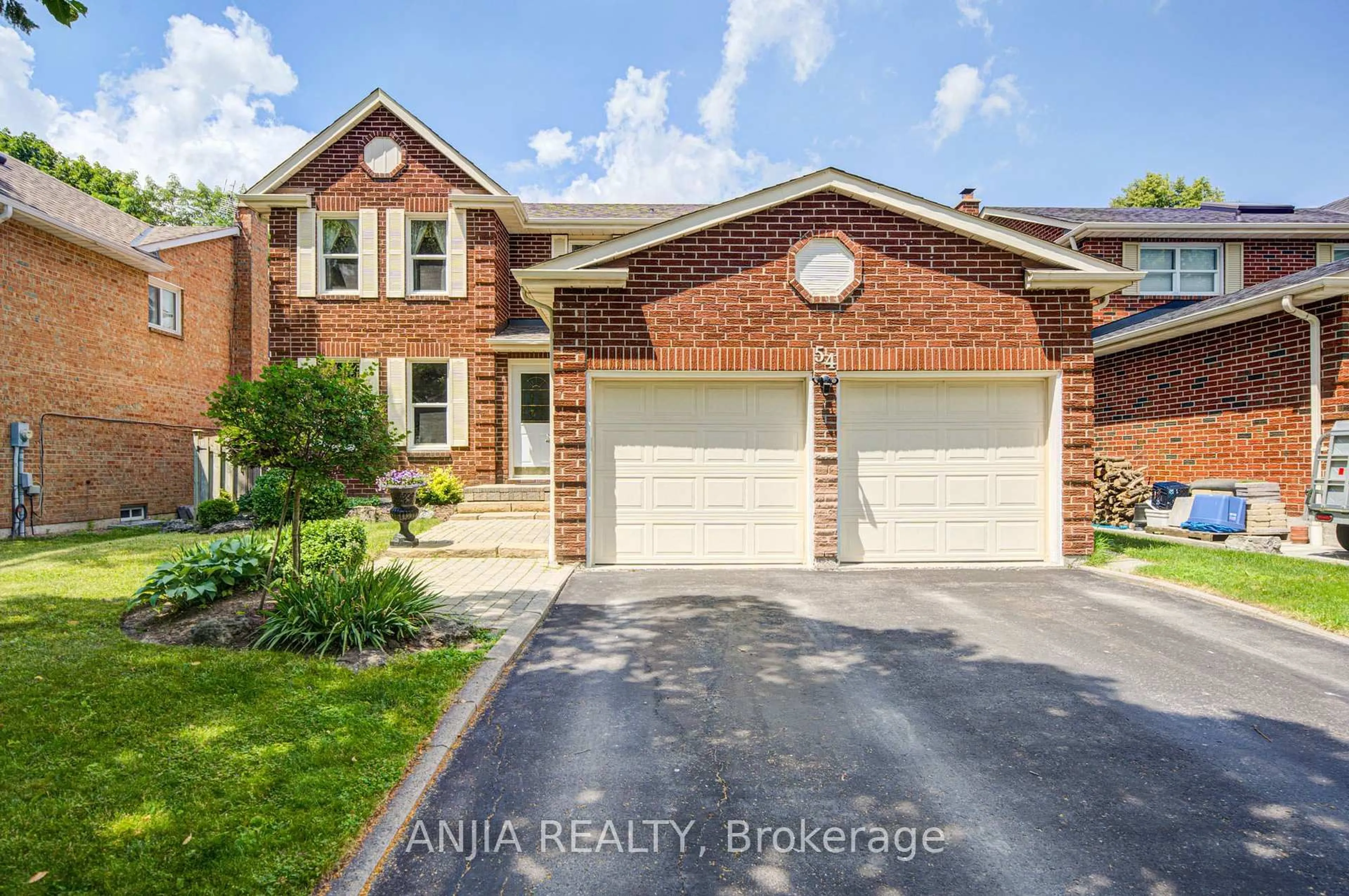 Home with brick exterior material, street for 54 Meyer Circ, Markham Ontario L3P 4C4