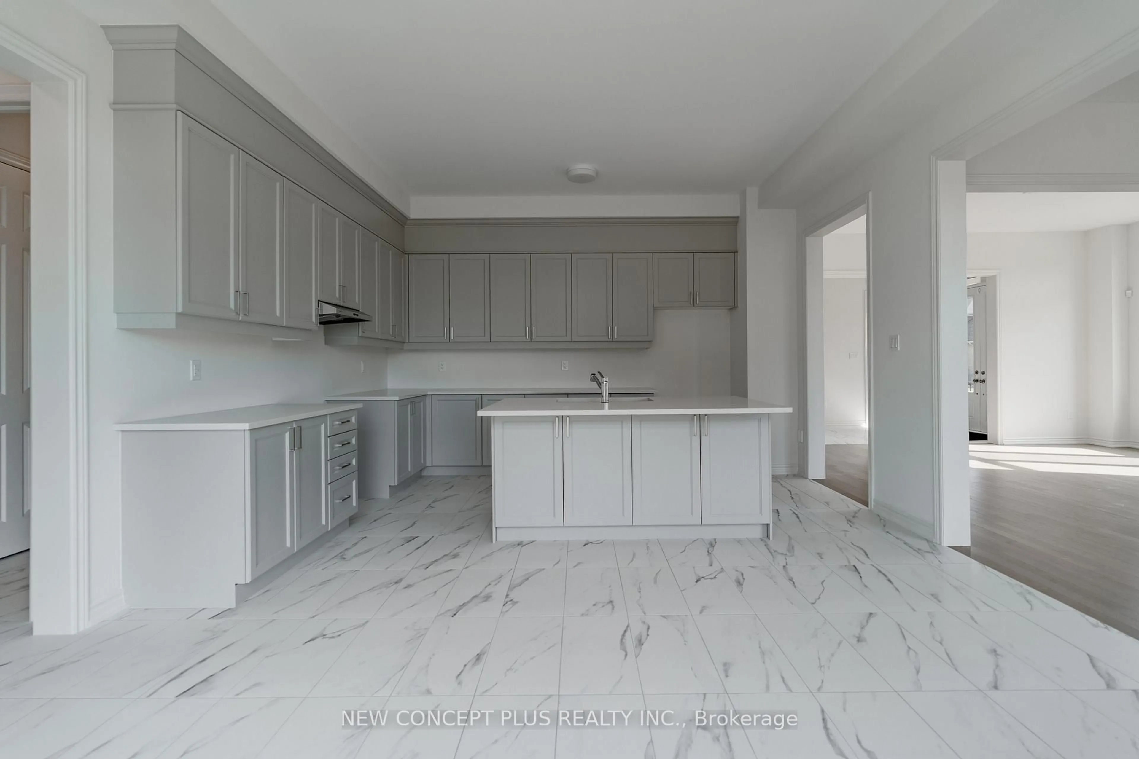 Open concept kitchen, ceramic/tile floor for 13 Indigo Way, Adjala-Tosorontio Ontario L0G 1W0
