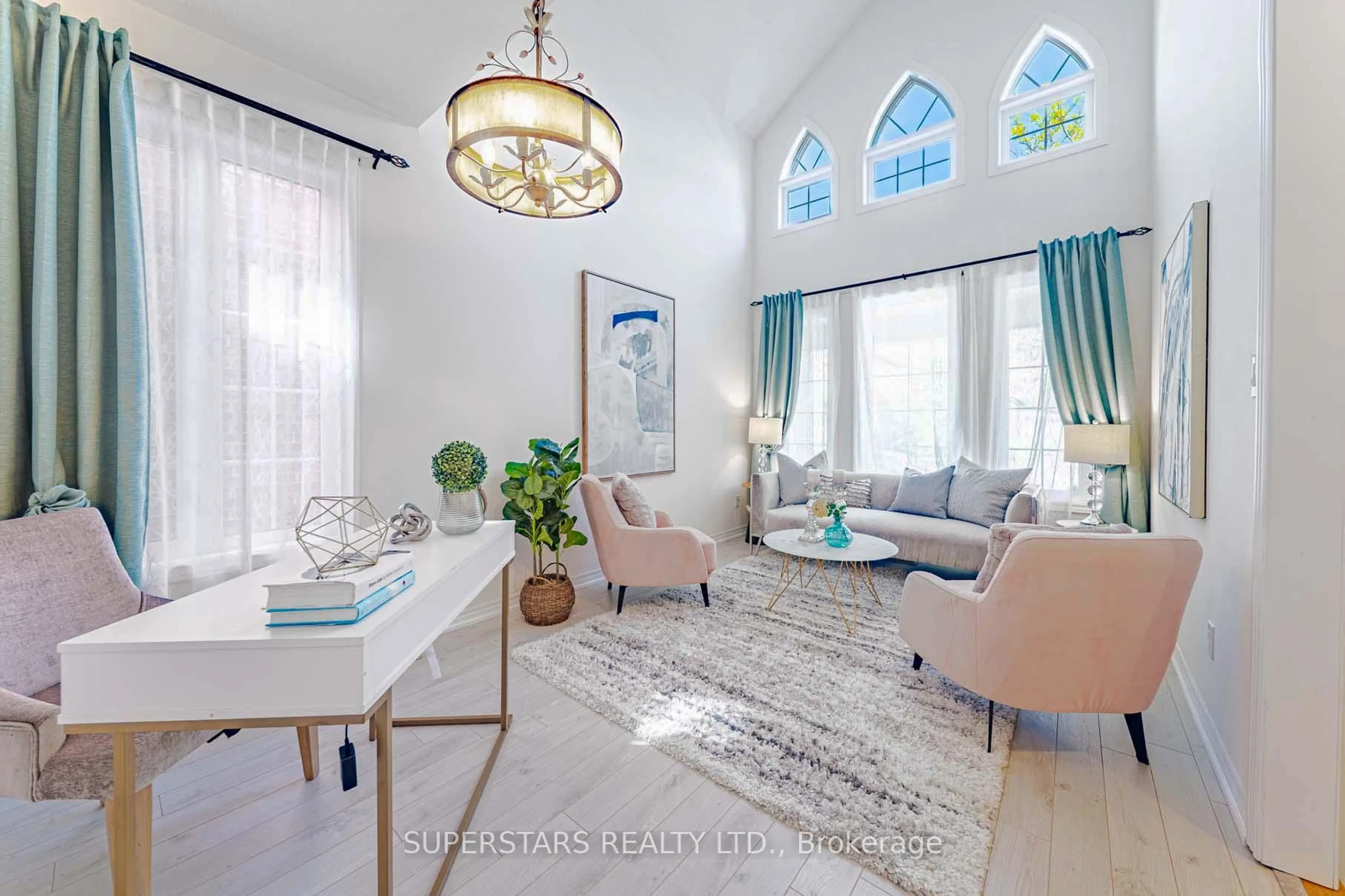 Living room with furniture, unknown for 15 Hislop Dr, Markham Ontario L6B 0C6