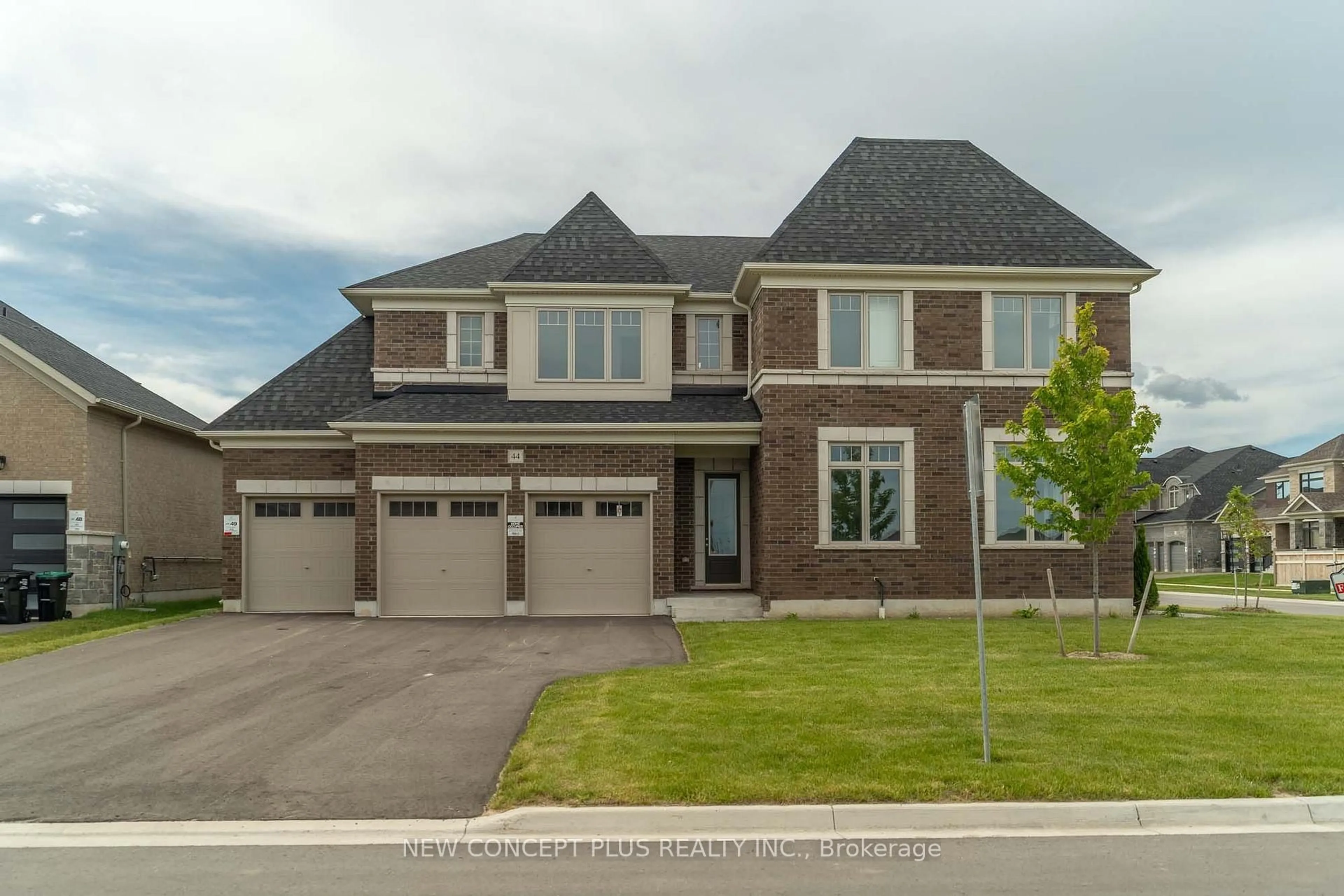 Home with brick exterior material, street for 44 Orchid Cres, Adjala-Tosorontio Ontario L0G 1W0